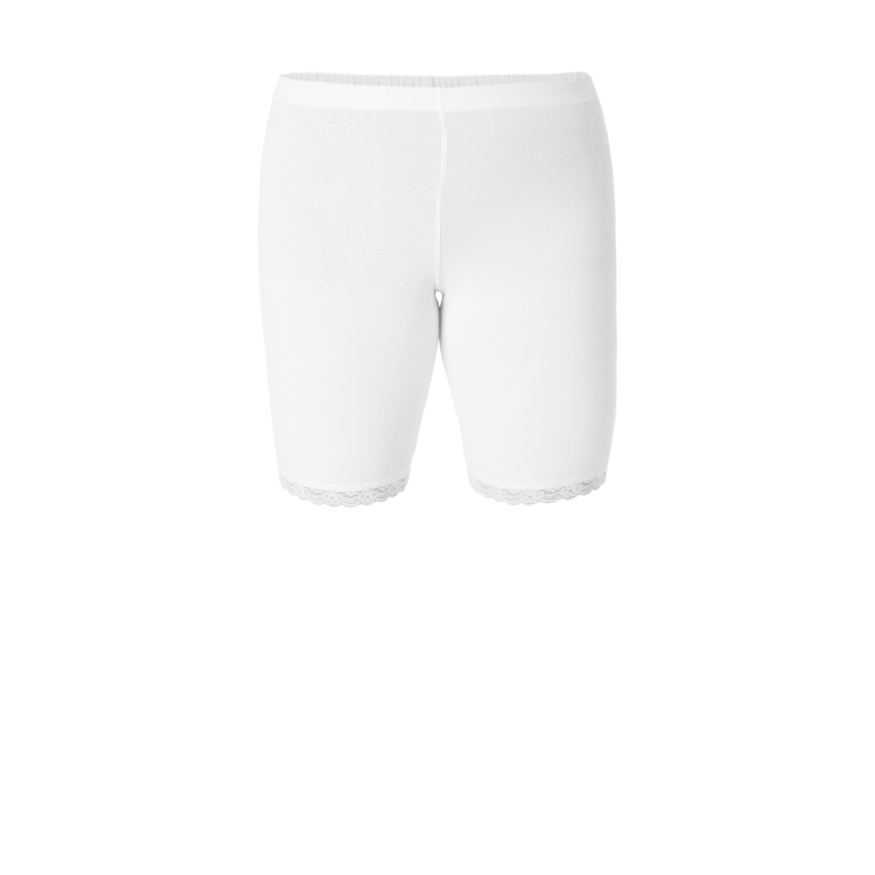 Base Level Curvy Pantalon cycliste »Ava«  mit Spitzenkante