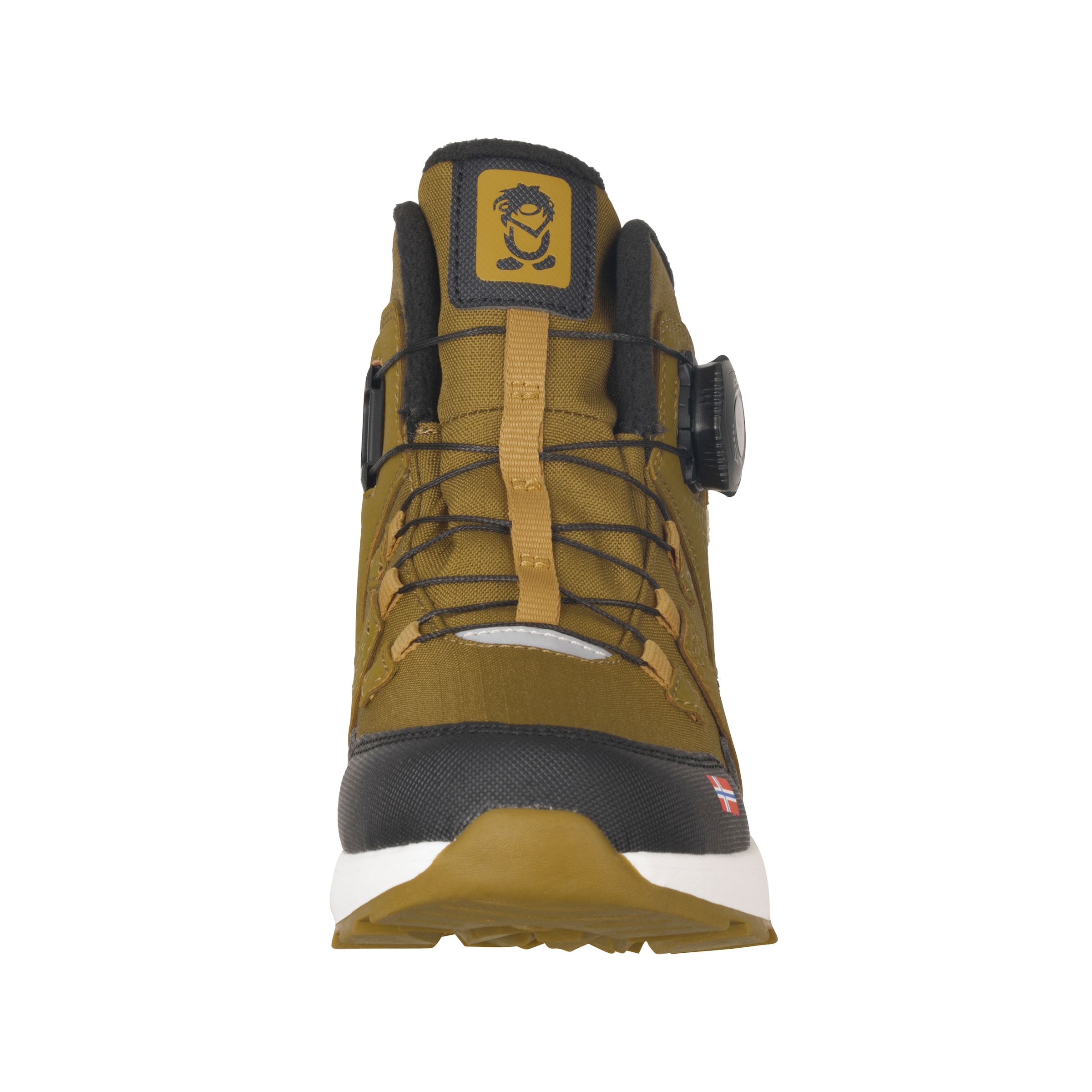 TROLLKIDS Winterstiefel »KIDS BERGEN WINTER MID CUT«  wasserdicht, fitgo Schnellschnürsystem, reflektierende Details