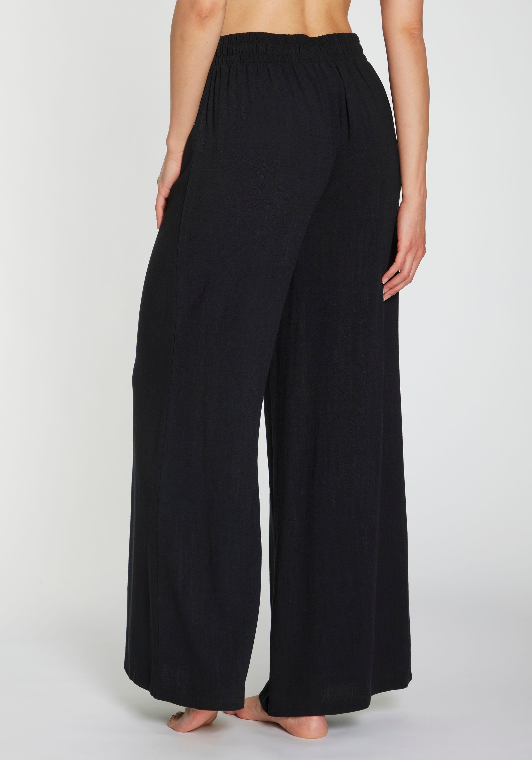 French Connection Pantalon en lin  im weit fliessendem Lagenlook