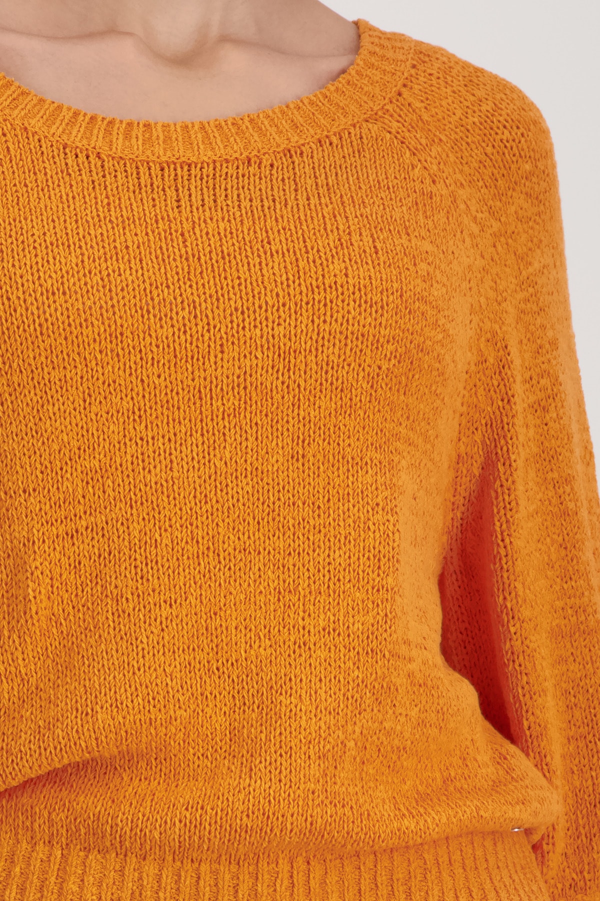 Monari Strickpullover »Pullover Basic Bändchen« Regular fit aus Bändchengarn