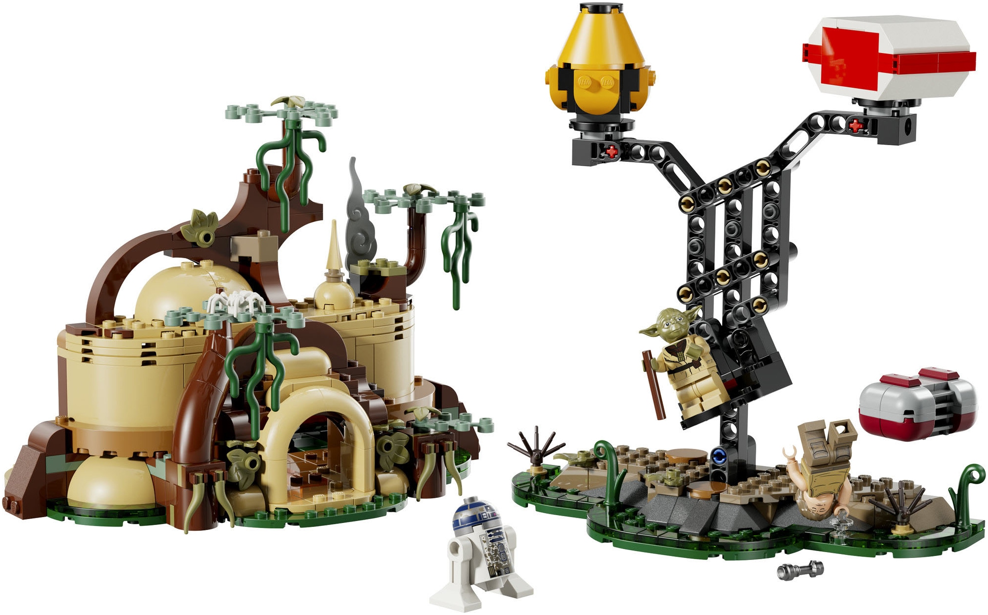 LEGO® Pions de construction »SMART Play: Jedi-Training an Yodas Hütte (75422), LEGO Star Wars ™« Mit SMART Brick kombatibel (nicht im Lieferumfang enthalten)