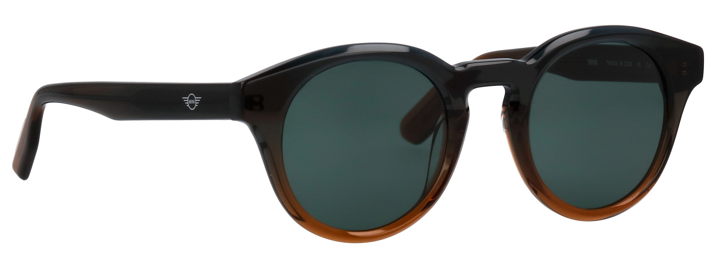 MINI EYEWEAR Lunettes de soleil »Modell 746034« Form Panto, Logoschriftzug auf Bügel, Kunststofffassung