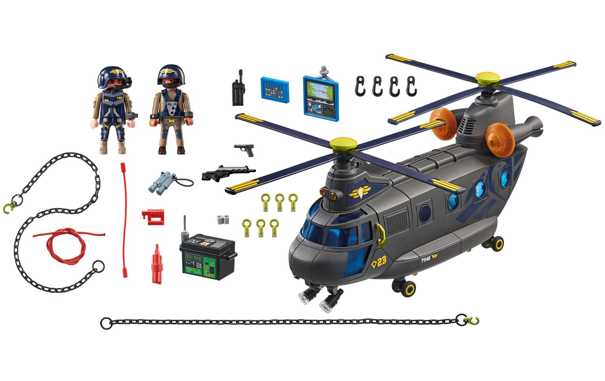 Playmobil® Briques de jeu »City Action SWAT-Rettungshelikopter 71149«