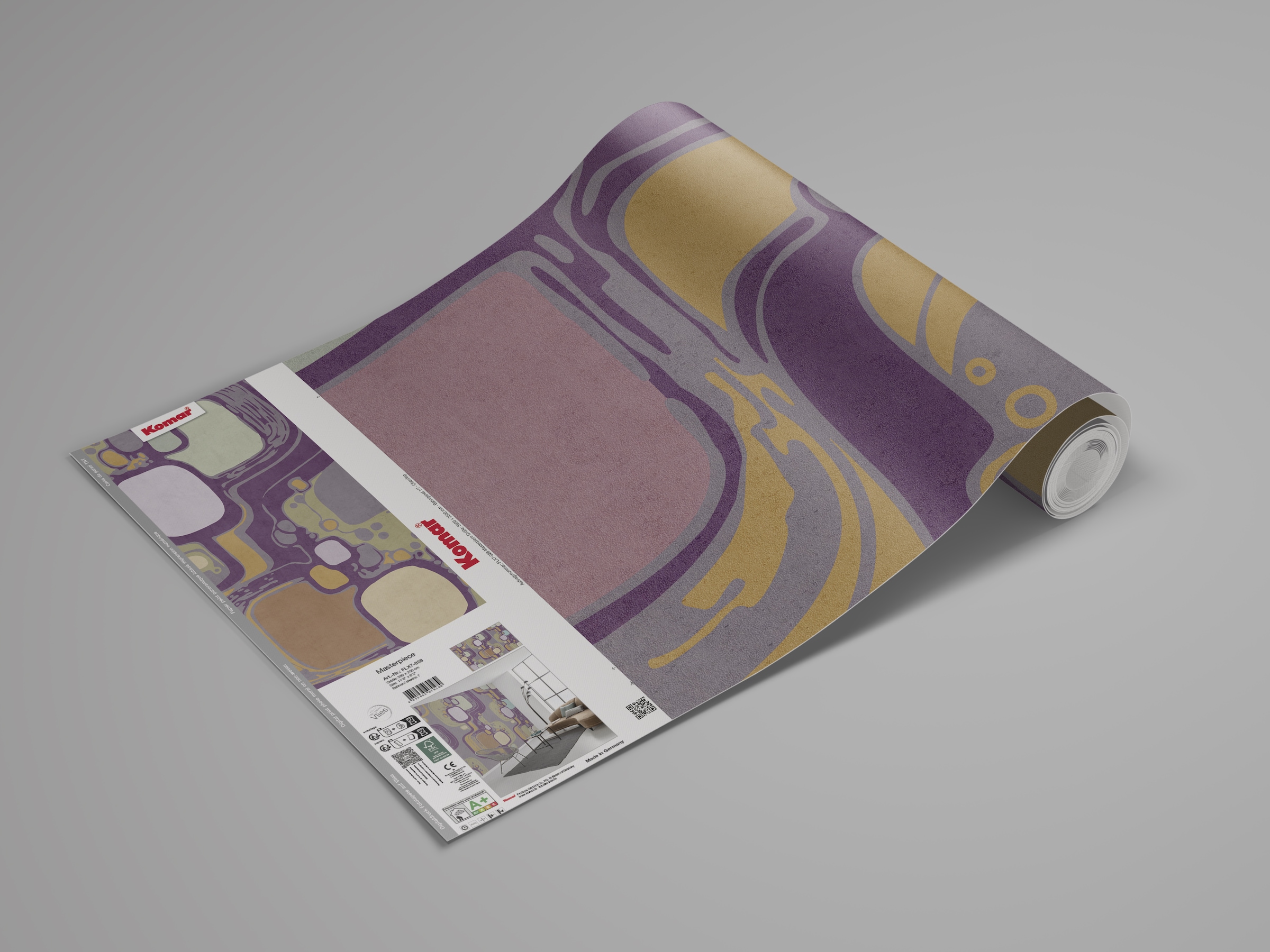 Komar Fototapete »Komar Vlies Fototapete - Masterpiece - Grösse 350 x 250 cm« bedruckt glatt