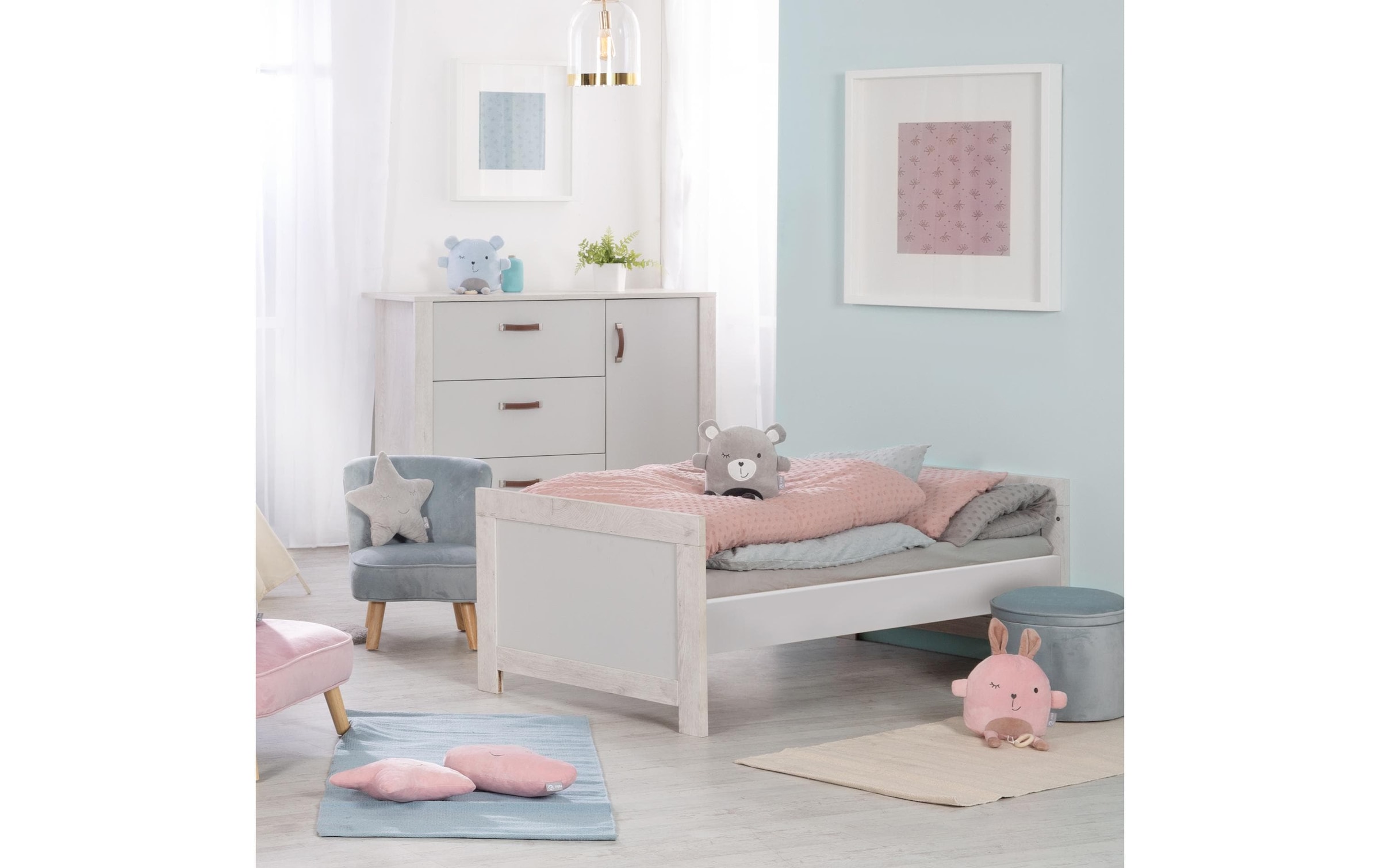 roba® Lit d'enfant »roba Kombi-Kinderbett 70 x 140 cm«