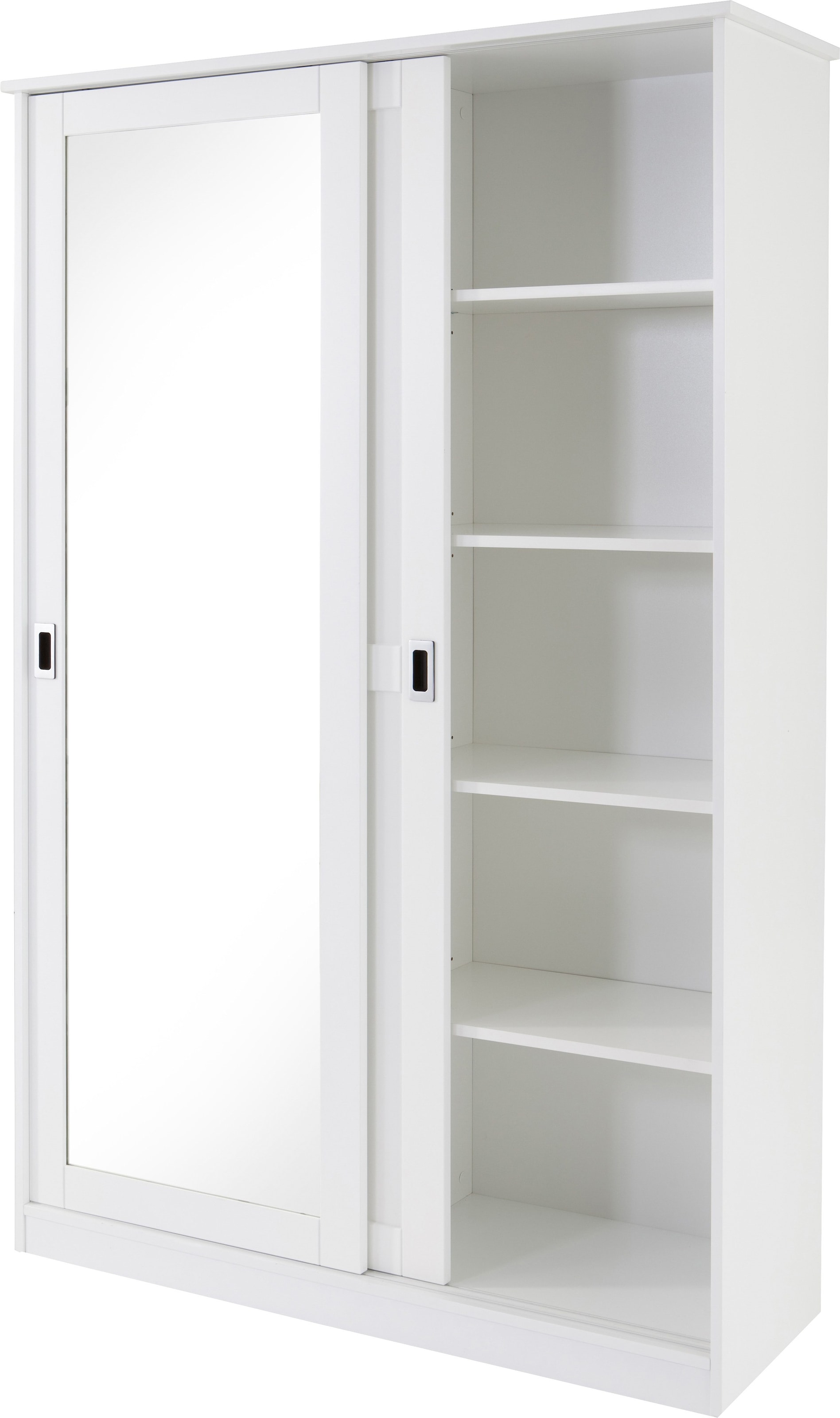 Home affaire Garderobenschrank »Nekso« mit Spiegel, Breite 114 cm, aus MDF oder Massivholz, FSC®