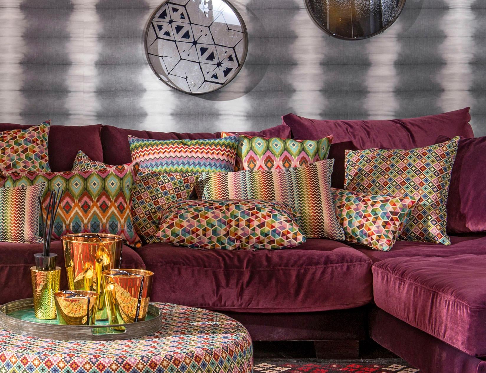 H.O.C.K. Dekokissen »Taner« orientalischen Stil, Kissenhülle mit Füllung, 1 Stück