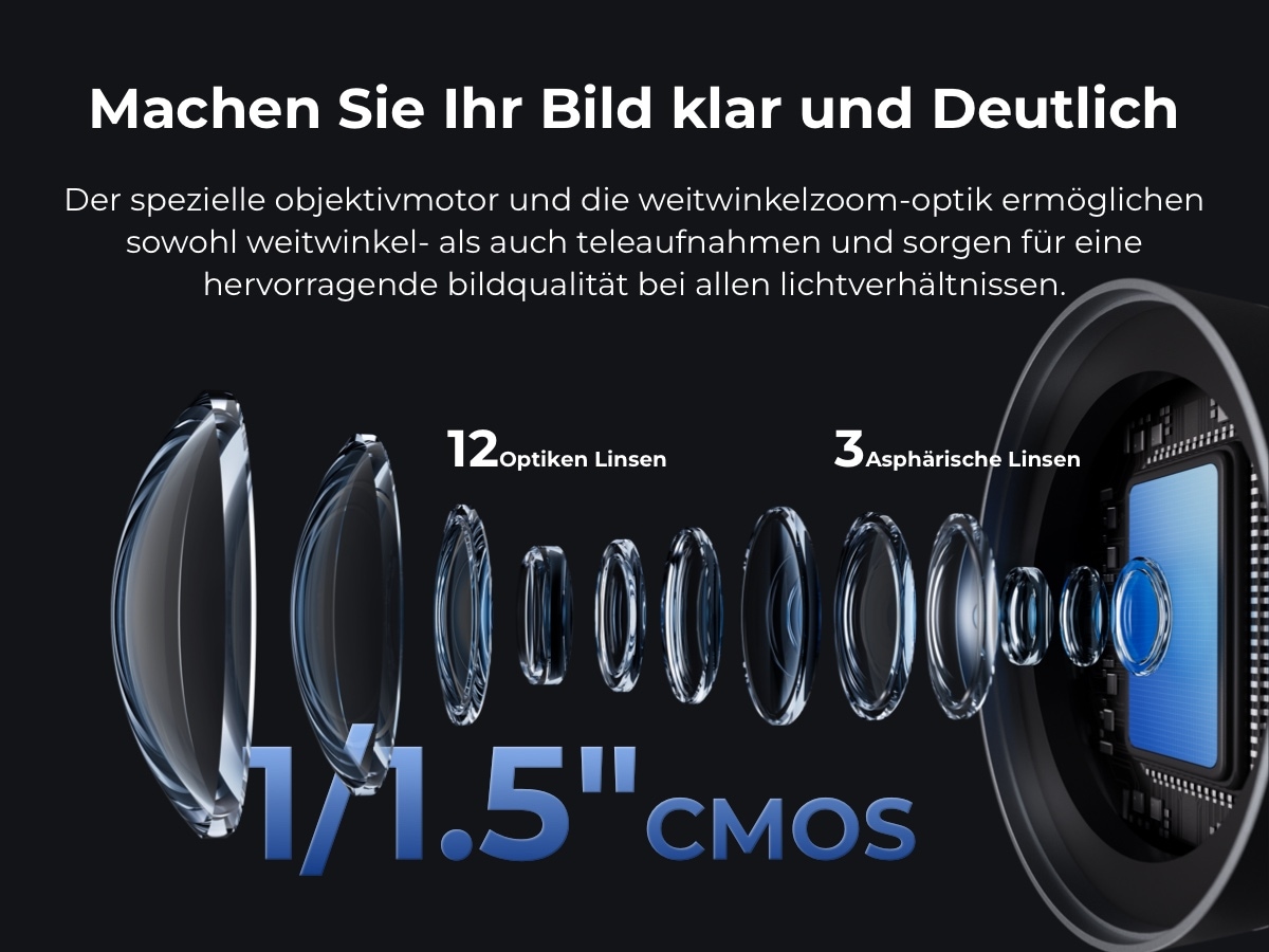 OBSBOT Caméscope »Tail 2« 5 foisx opt. Zoom