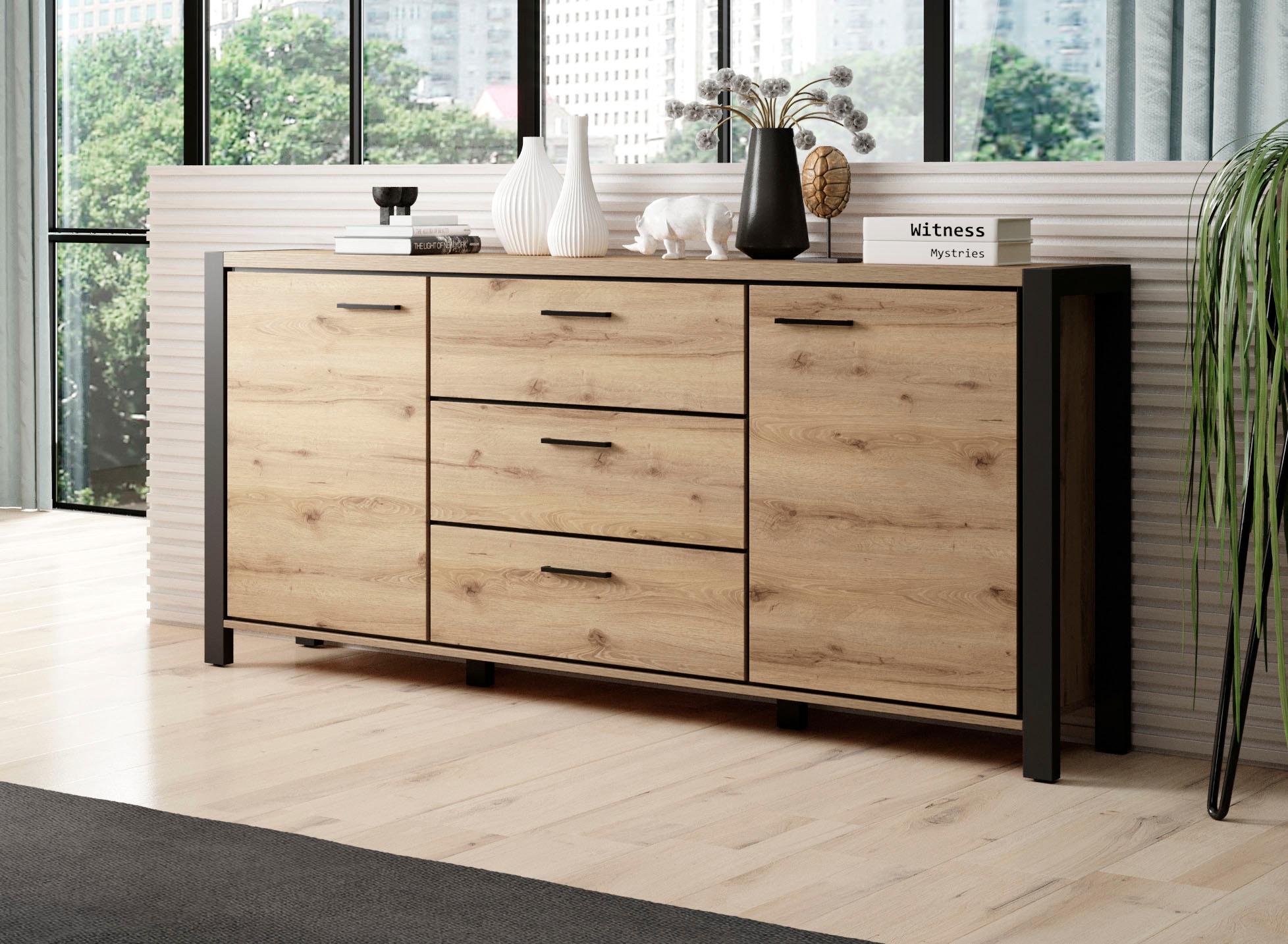 Home affaire Sideboard »Aktiv« Breite 180 cm