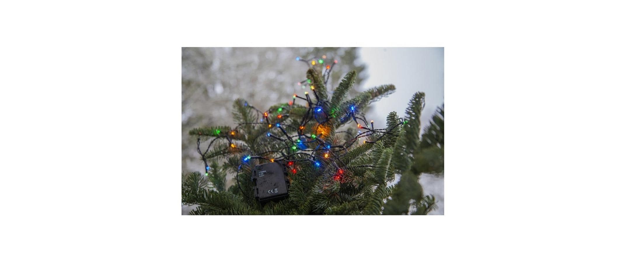 Parforce Traditional Hunting LED-Lichterkette »Akku, 80 LED, 45082 m, Outdoor« 80 Stk.-flammig