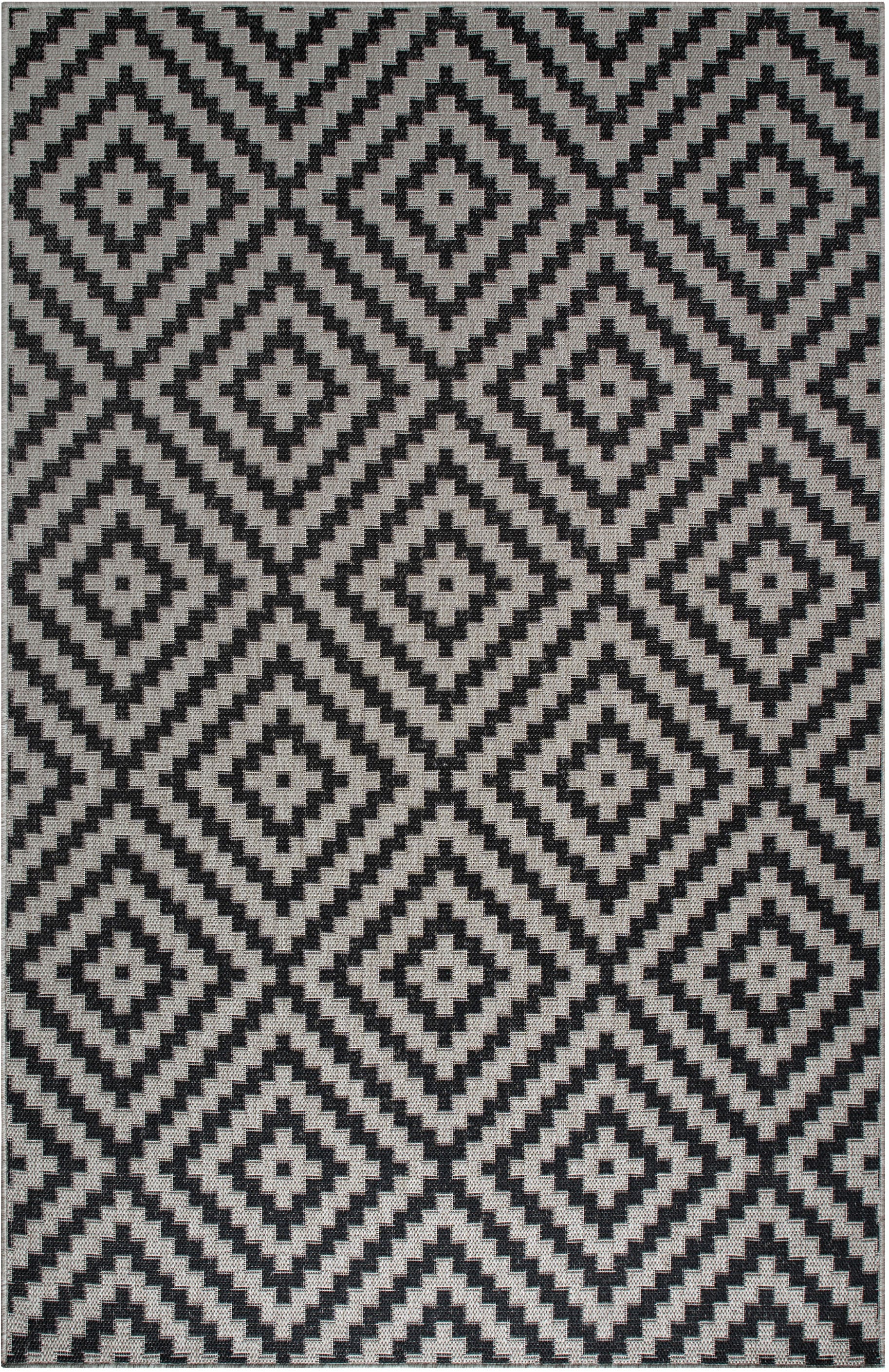 my home Tapis »Cordoba auch als Läufer erhältlich« Rectangulaire 3 mm Höhe In- und Outdoor geeignet, Sisal-Optik, Wetterfest & UV-beständig, Boho