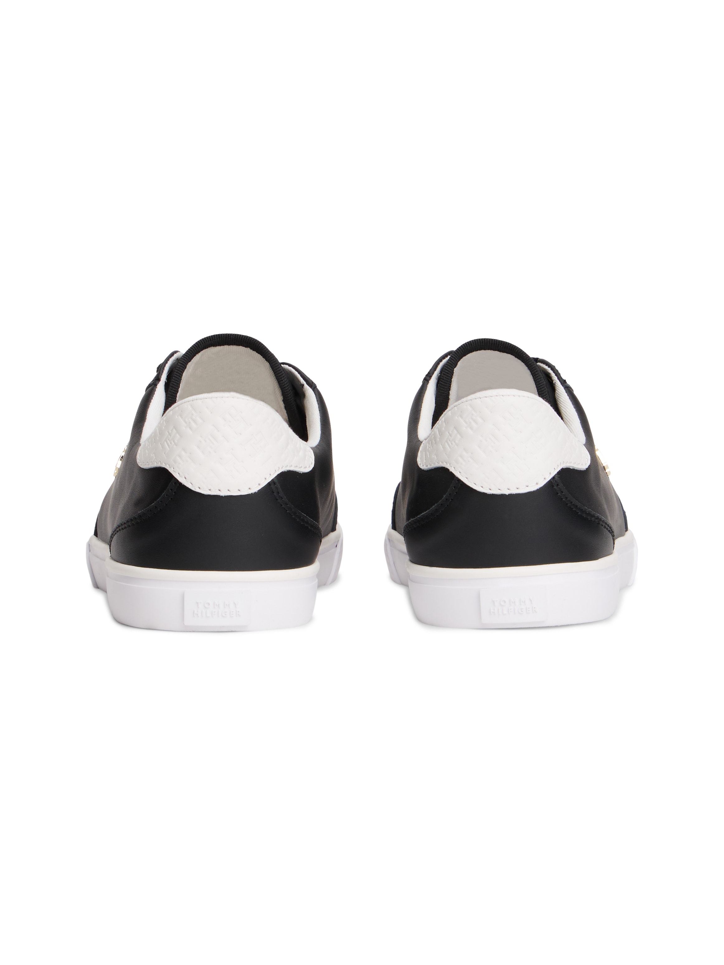 Tommy Hilfiger Plateausneaker »TH CHIC LOW PROFILE VULC«  Halbschuh, Schnürschuh, Freizeitschuh mit seitlichem TH-Logo