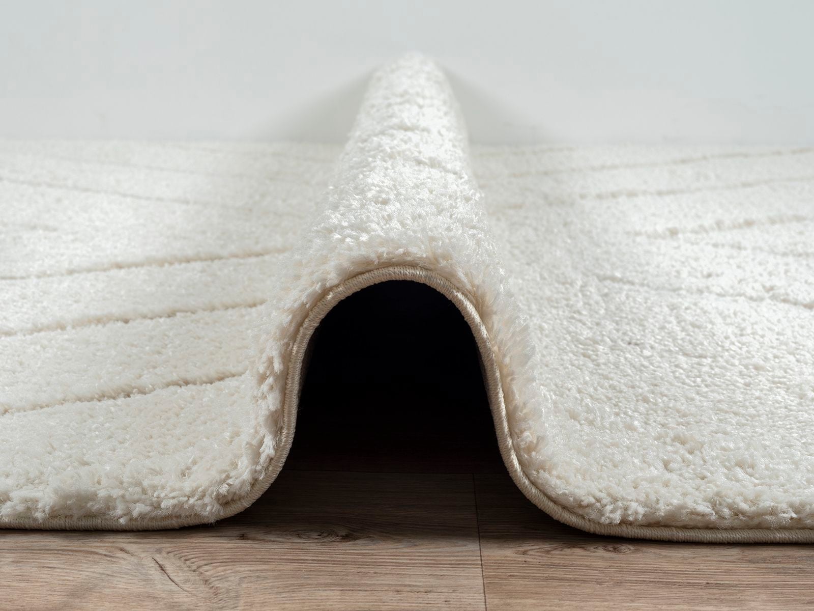 the carpet Teppich »Bahar Shaggy« rund 30 mm Höhe Shaggy eleganter Wohnzimmer Teppich Hochflor