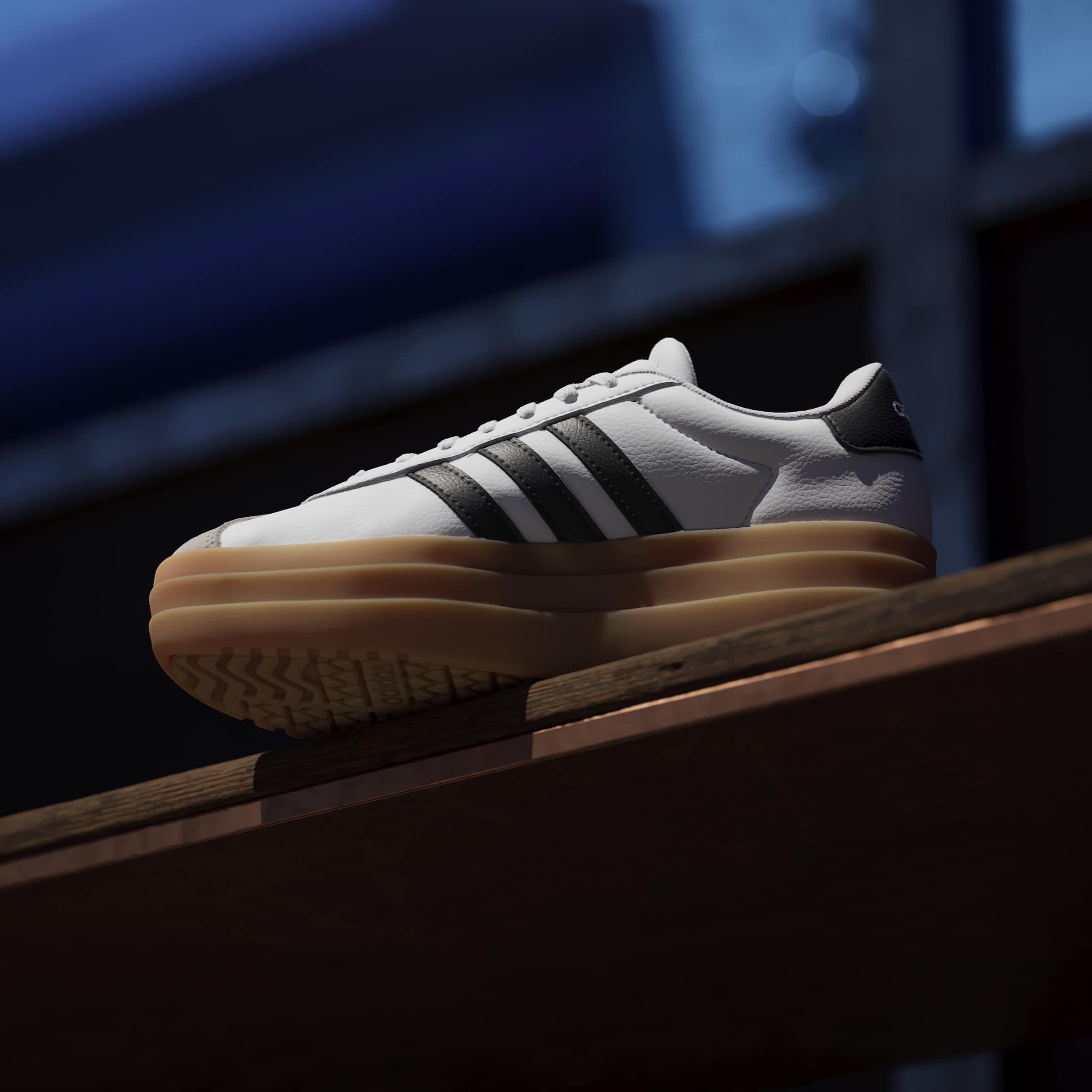 adidas Sportswear Sneaker »VL COURT BOLD LIFESTYLE KIDS«  Design auf den Spuren des adidas Gazelle Bold, für Kinder