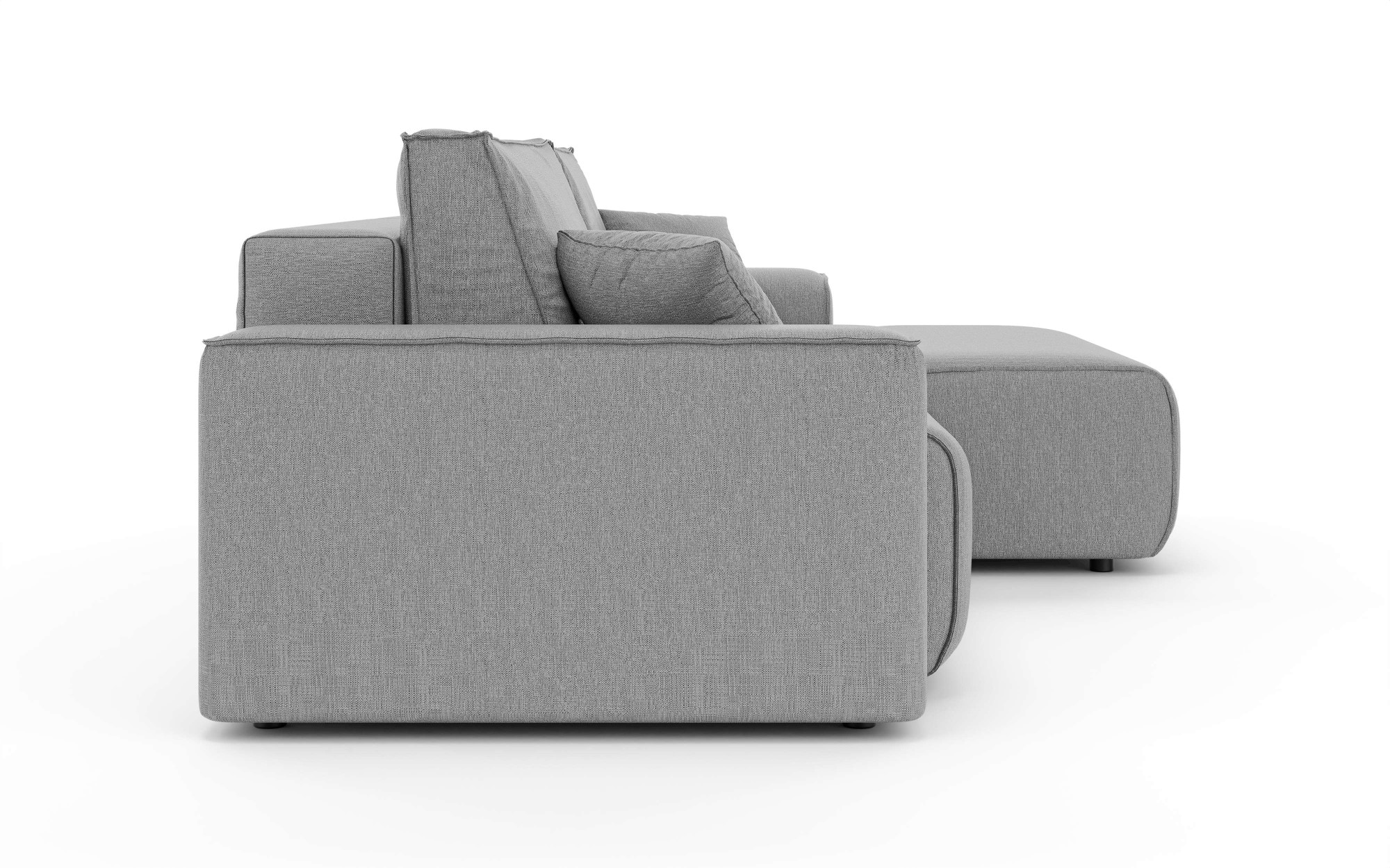 Home affaire Ecksofa »Santenay mit Bettfunktion und Bettkasten, Masse: B/T/H 266/164/90 cm« L-Form mit Wellenfederung, Schlaffläche: 140x213 cm, auch in Cord