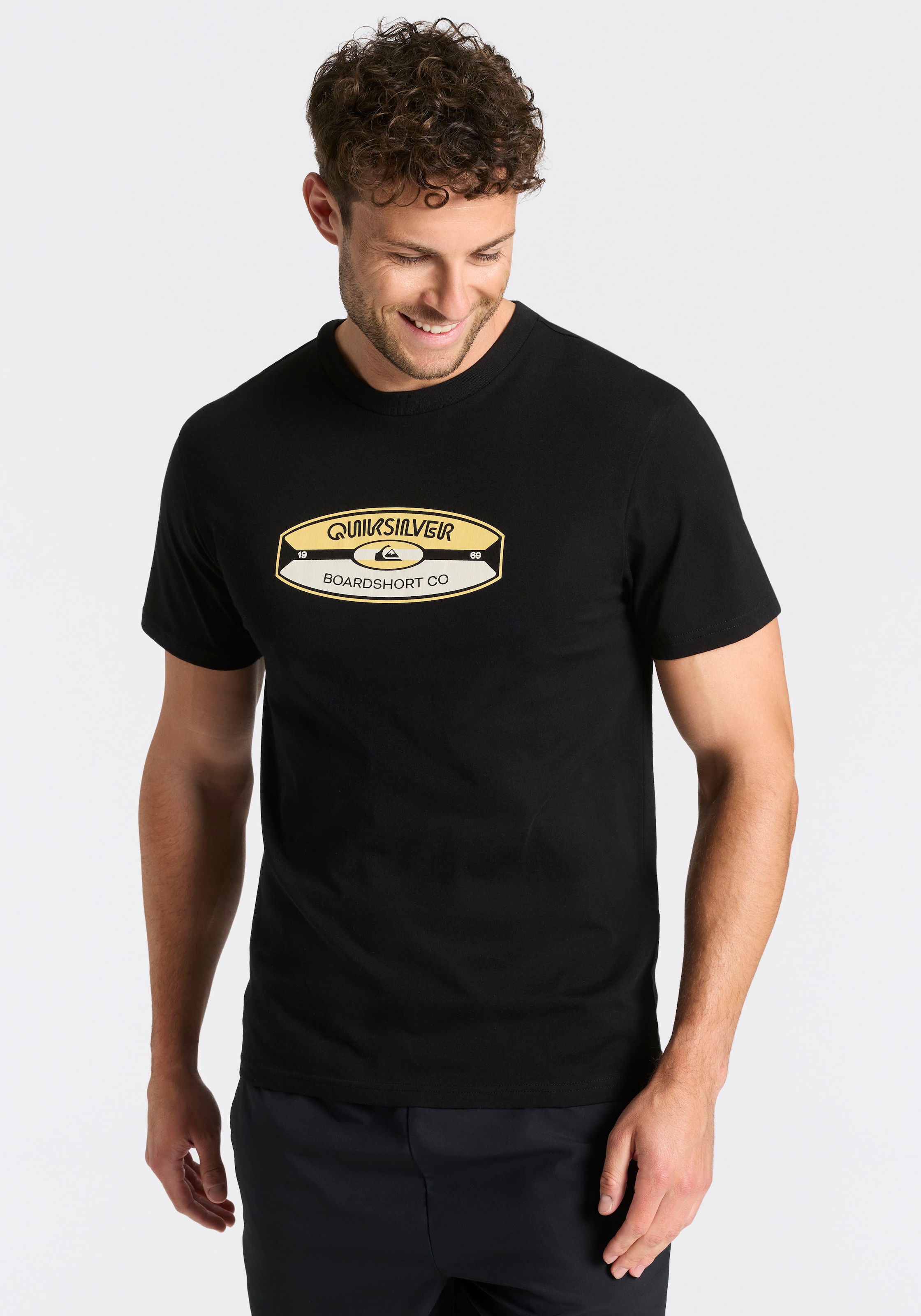 Quiksilver T-Shirt »WAYBACK TWISTED TIDES SHORT SLEEVE PACK« 2 2er-Pack, Kurzarm, sportlich, mit Rundhalsausschnitt, aus Baumwolle