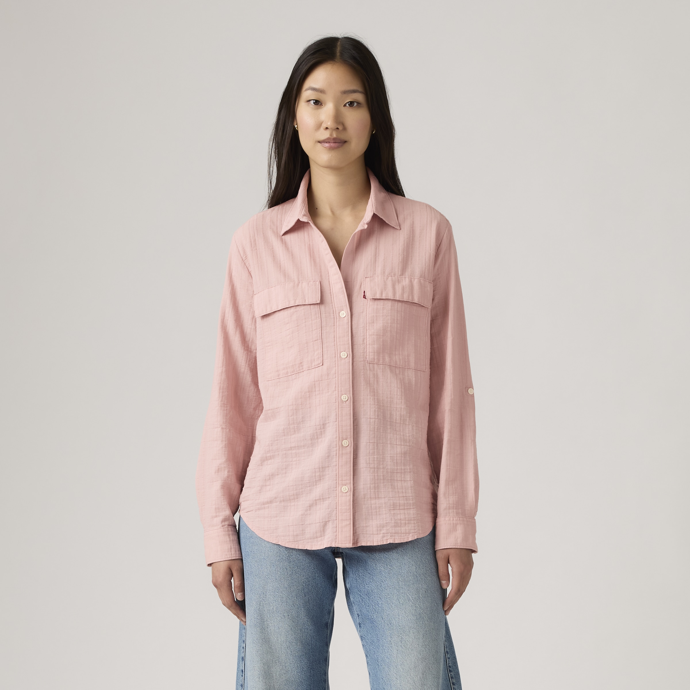 Levi's® Hemdbluse »DOREEN UTILITY SHIRT RE«, in gewaschener Optik
