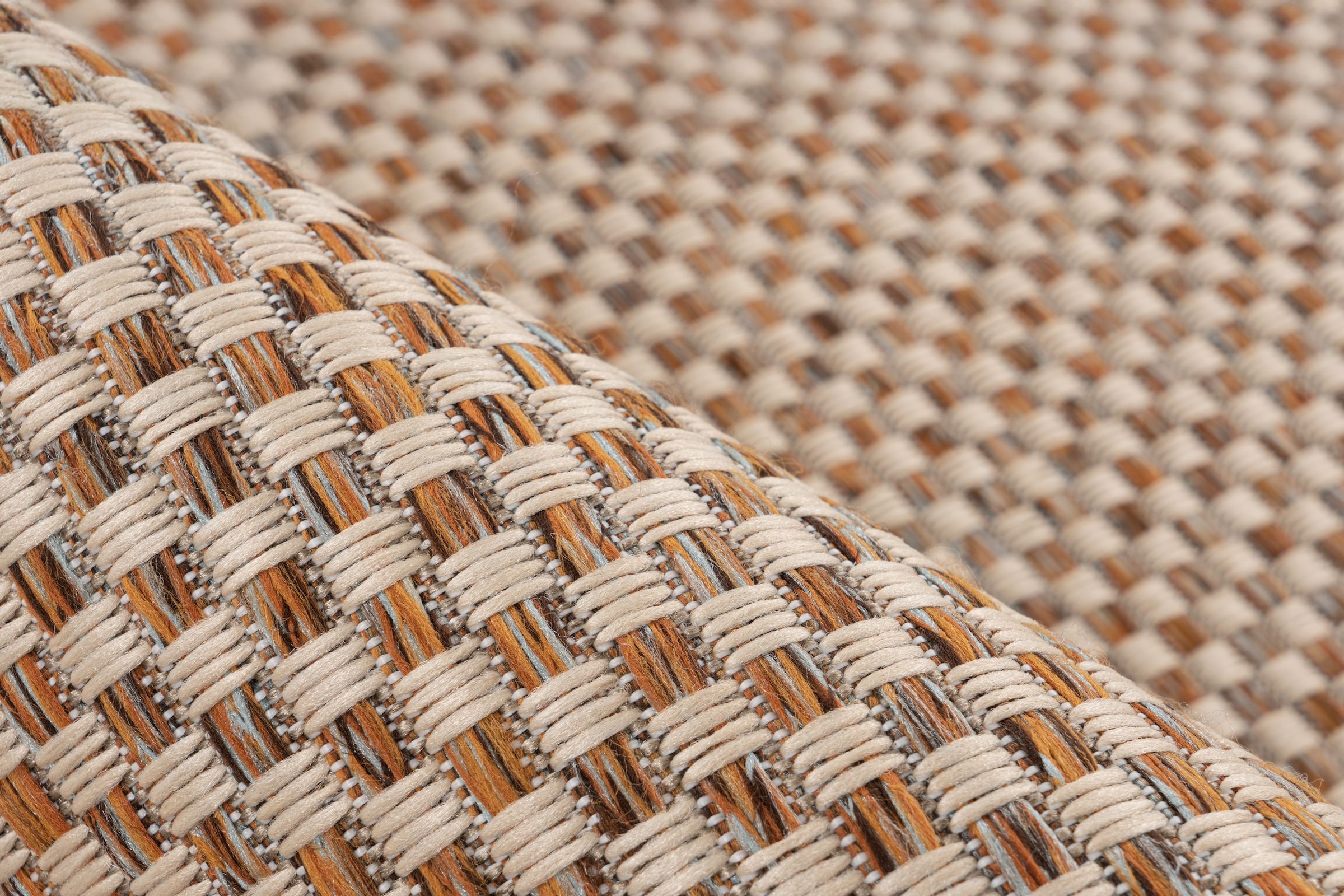 Kayoom Teppich »Tribal 125« rechteckig 6 mm Höhe Kurzflor, In- und Outdoor geeignet