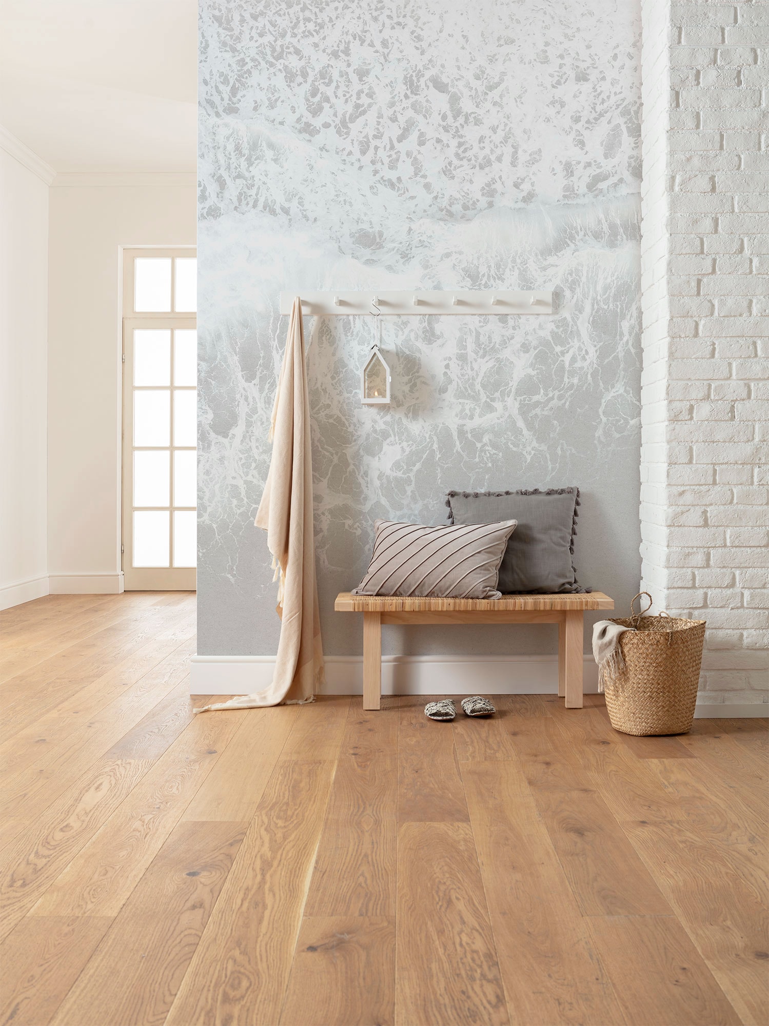 Komar Papier peint intissé »Digitaldruck Vlies -  Ocean Surface - Grösse 200 x 280 cm« imprimé Wohnzimmer, Schlafzimmer