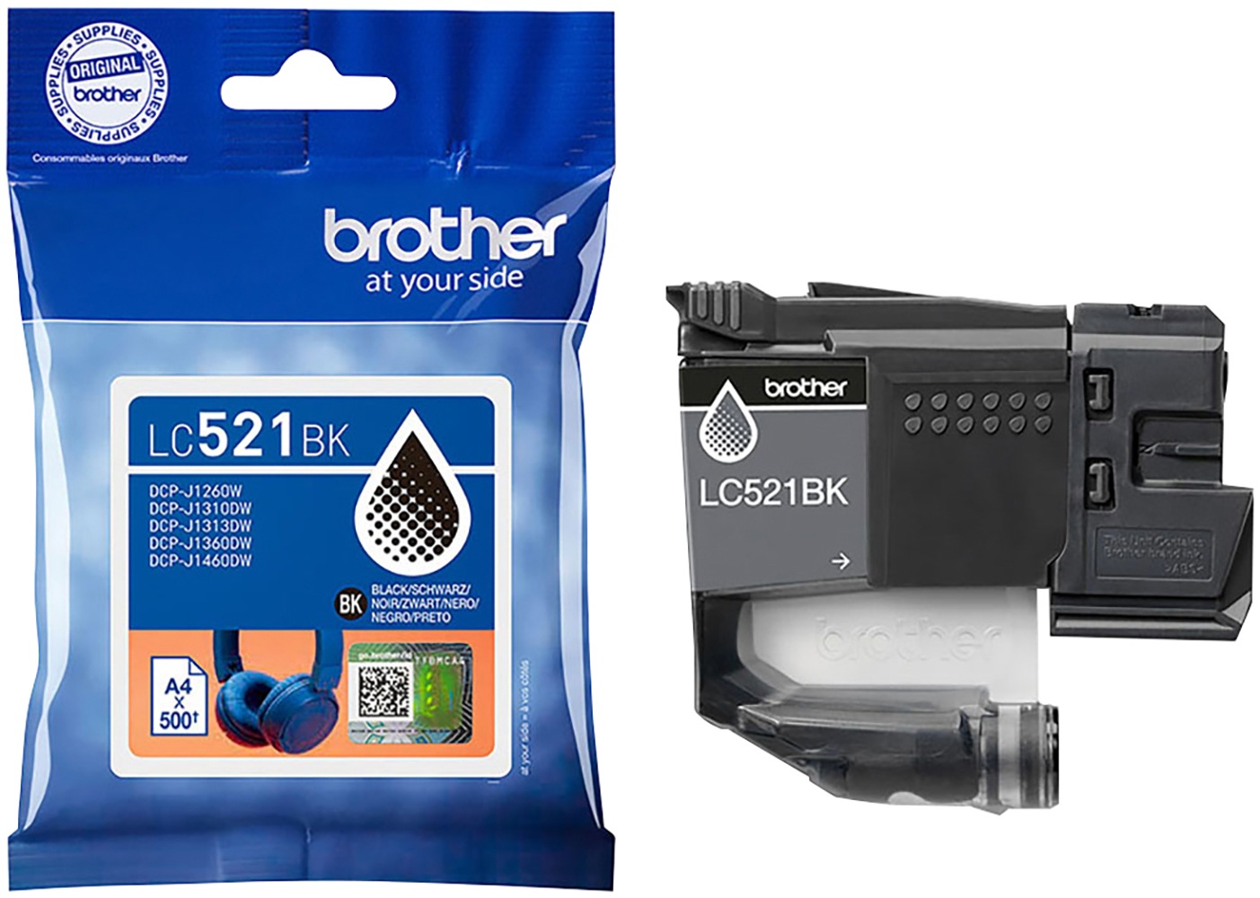 Brother Cartouche d'encre »LC521BK«