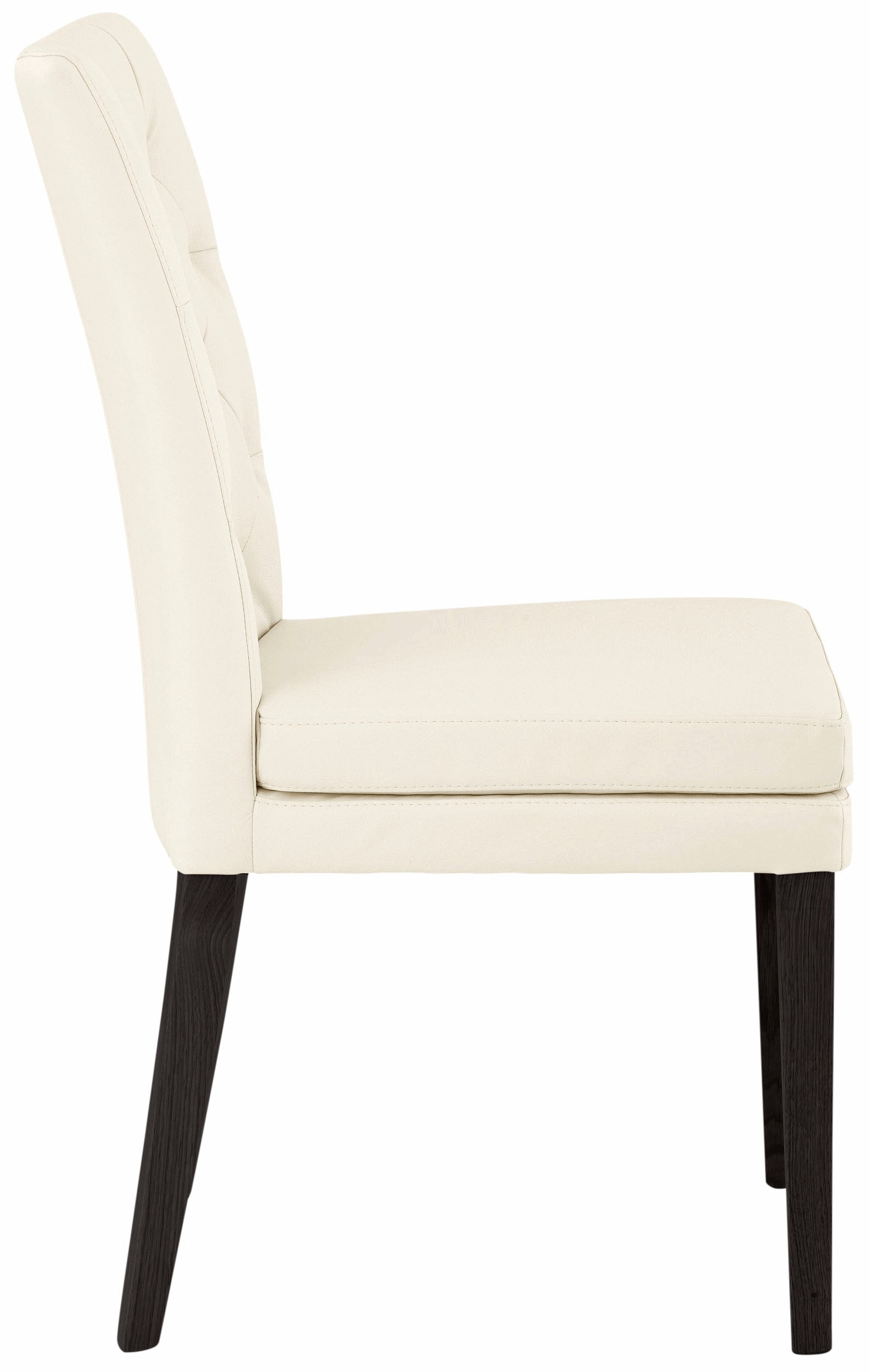 Home affaire Chaise à 4 pieds »Colorado« (Set) 2 cuisBeine aus Buche, wengefarben lackiert, Im 2er, 4er oder 6er-Set