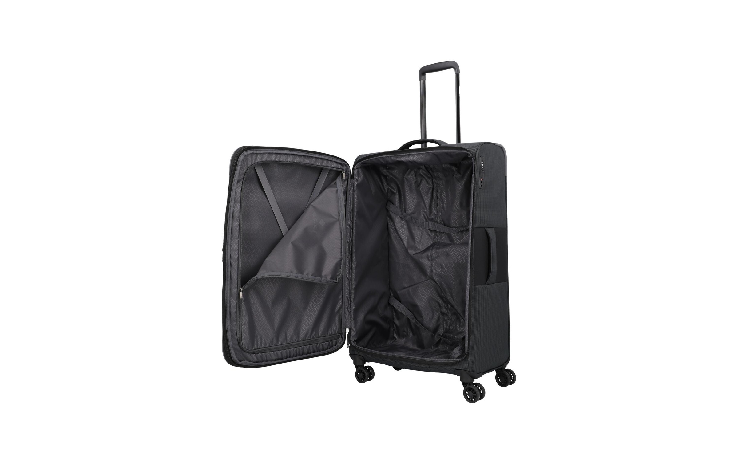 travelite Trolley »travelite CORSIICA Trolley L Erweiterbar, 105 l« 105 l 4 Rollen