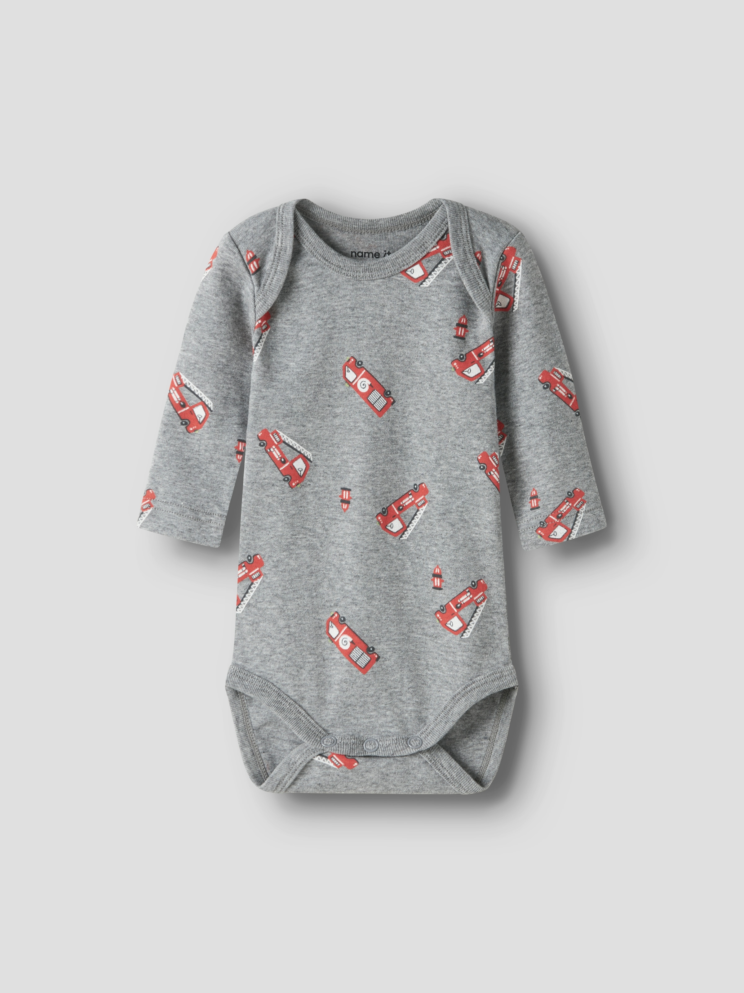 Name It Langarmbody »NBMBODY 3P LS FIRETRUCK NOOS« Packung, 3 tlg.
