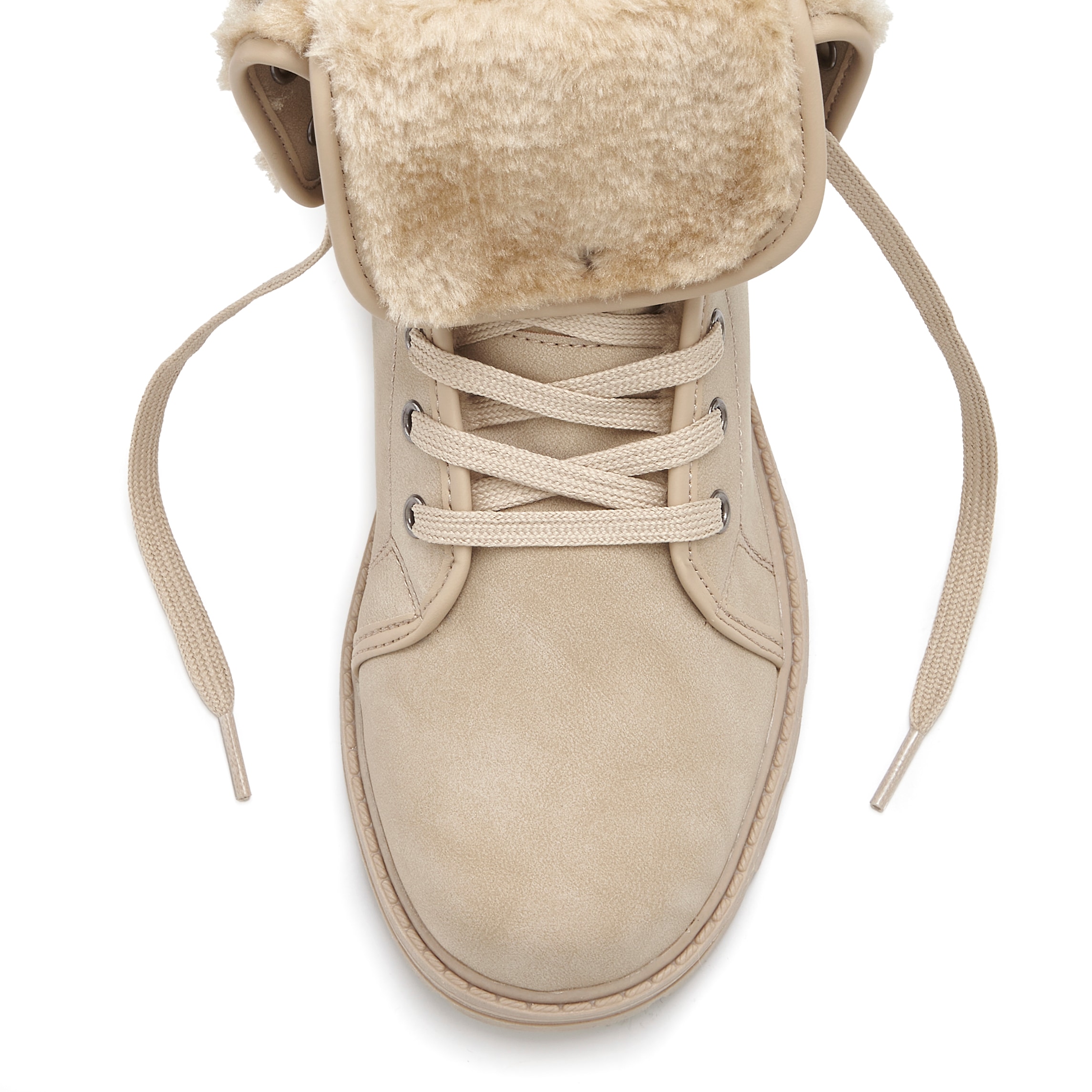 LASCANA Bottines »Boots, Stiefel,«  avec application en fausse fourrure VEGAN