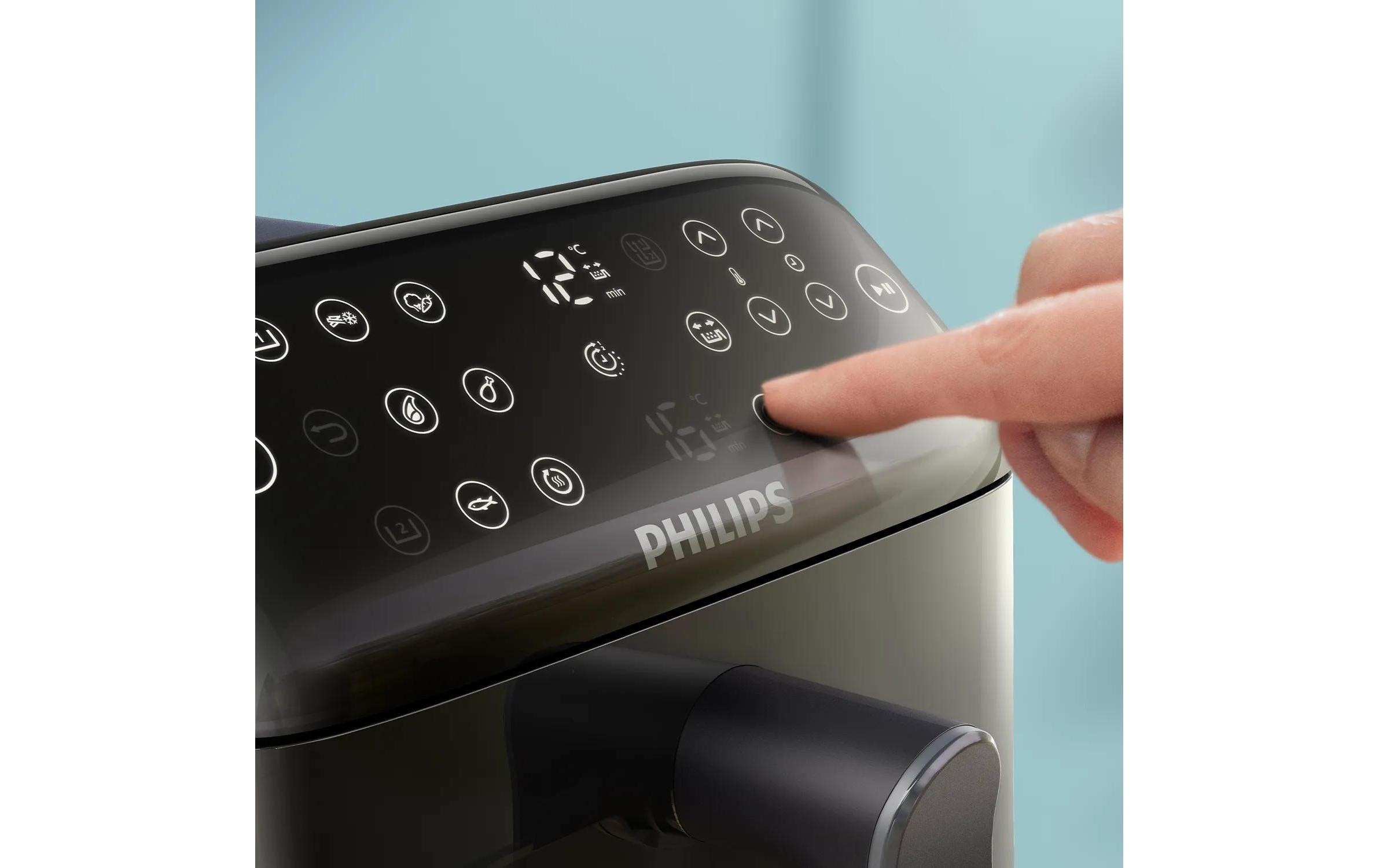 Philips Friteuse à air chaud »NA462/79 10 l« 2300 W avec revêtement antiadhésif