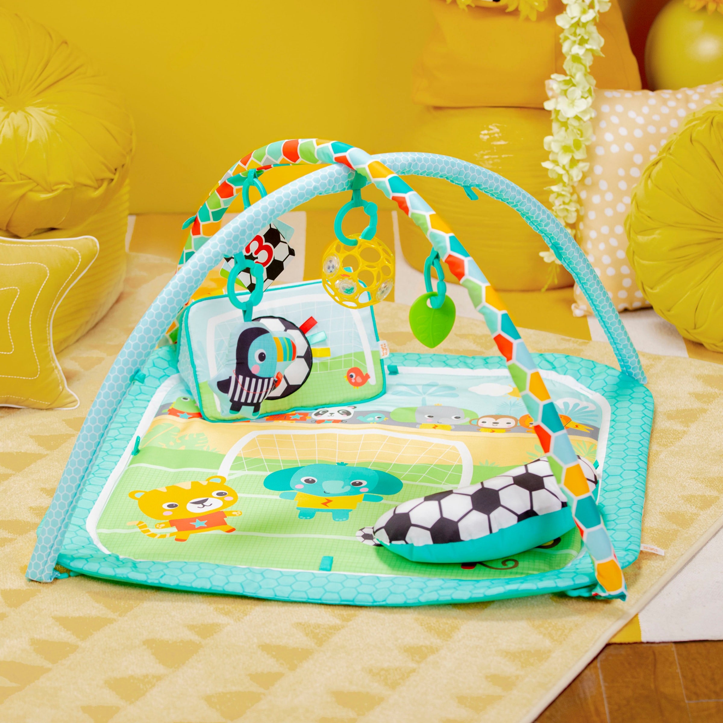 Bright Starts Spielbogen »Grip & Kick Activity Gym« mit Licht- und Soundeffekt