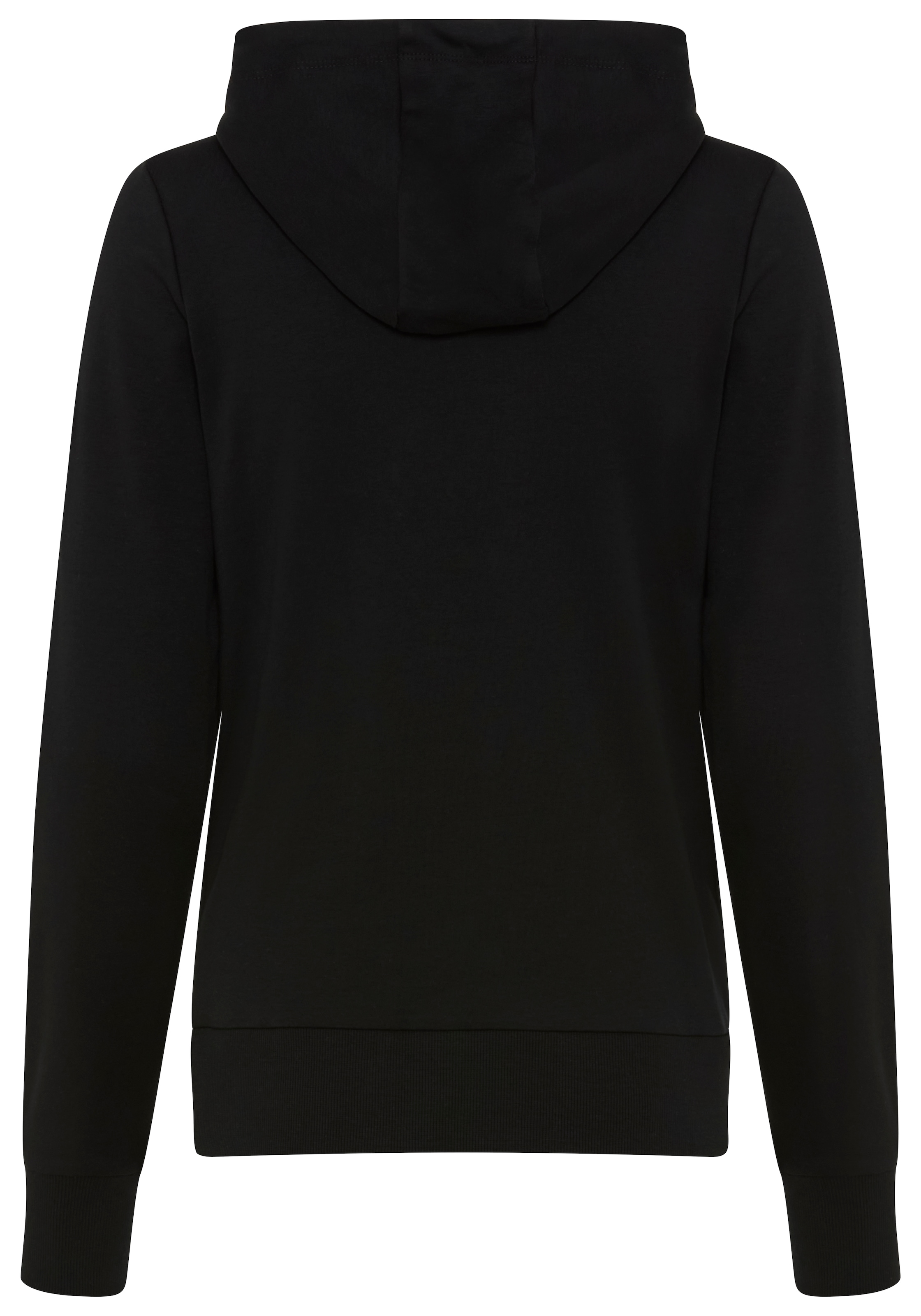 KangaROOS Kapuzensweatshirt , Langarm mit Daumenlöchern,  figurumspielend,  aus Interlockmaterial
