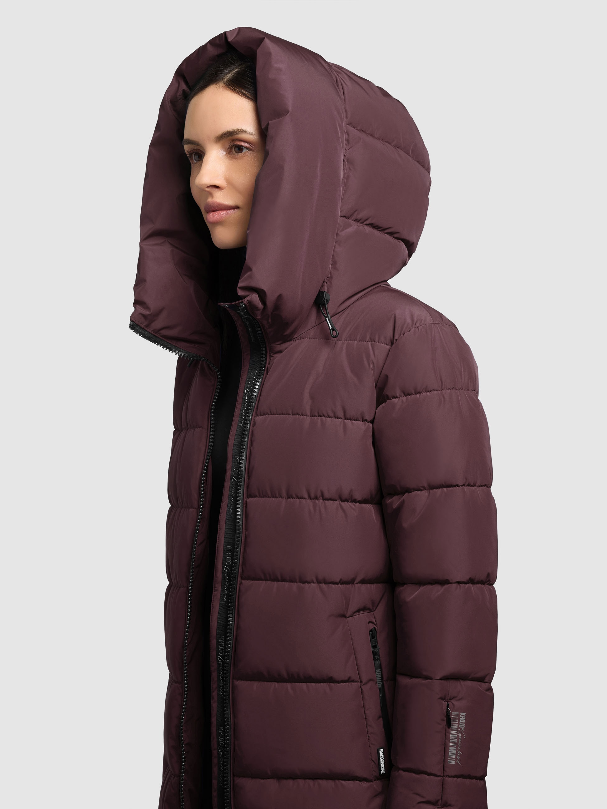 khujo Steppjacke »GRIMES« mit Kapuze Reissverschlusstaschen