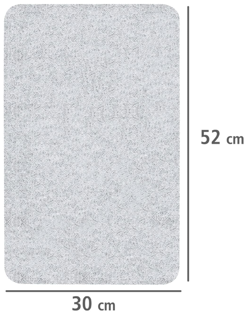 WENKO Herd-Abdeckplatte »Universal Modell Transparent« Herdabdeckung für alle Herdarten, kratzfest, mit rutschfesten Füssen