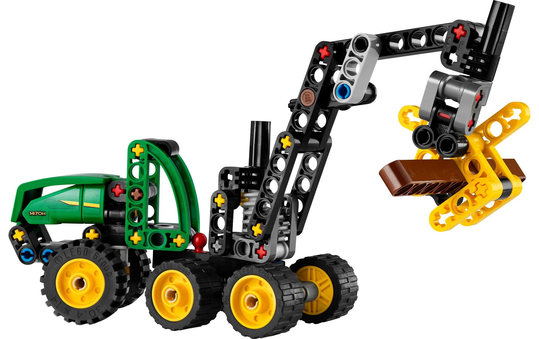 LEGO® Konstruktionsspielsteine »Technic John Deere 1470H Rad-Harvester 42218«
