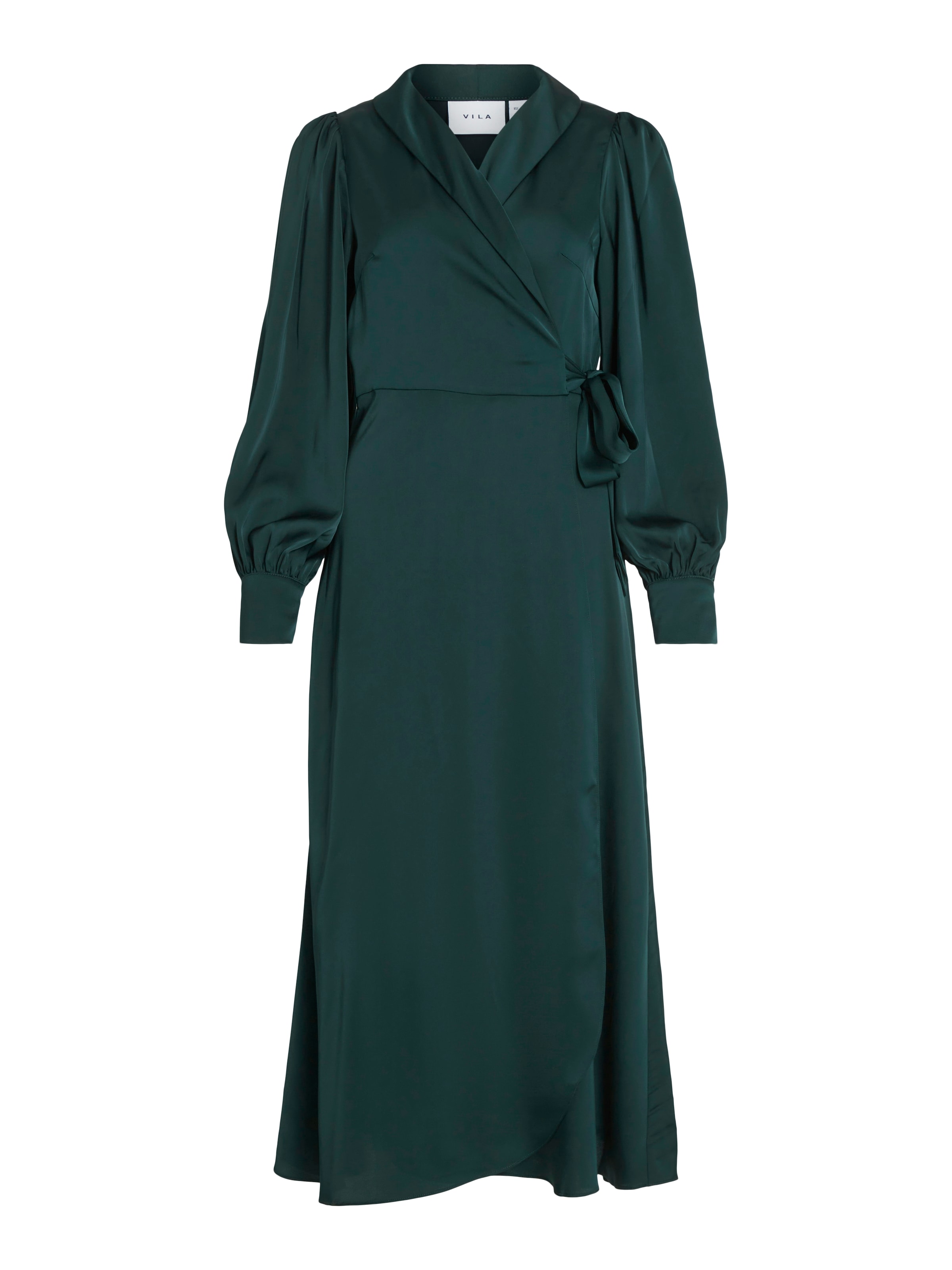 Vila Maxikleid »VIENNA RAVENNA ANKLE WRAP DRESS-NOOS/OC« Kunstfaser, regular fit