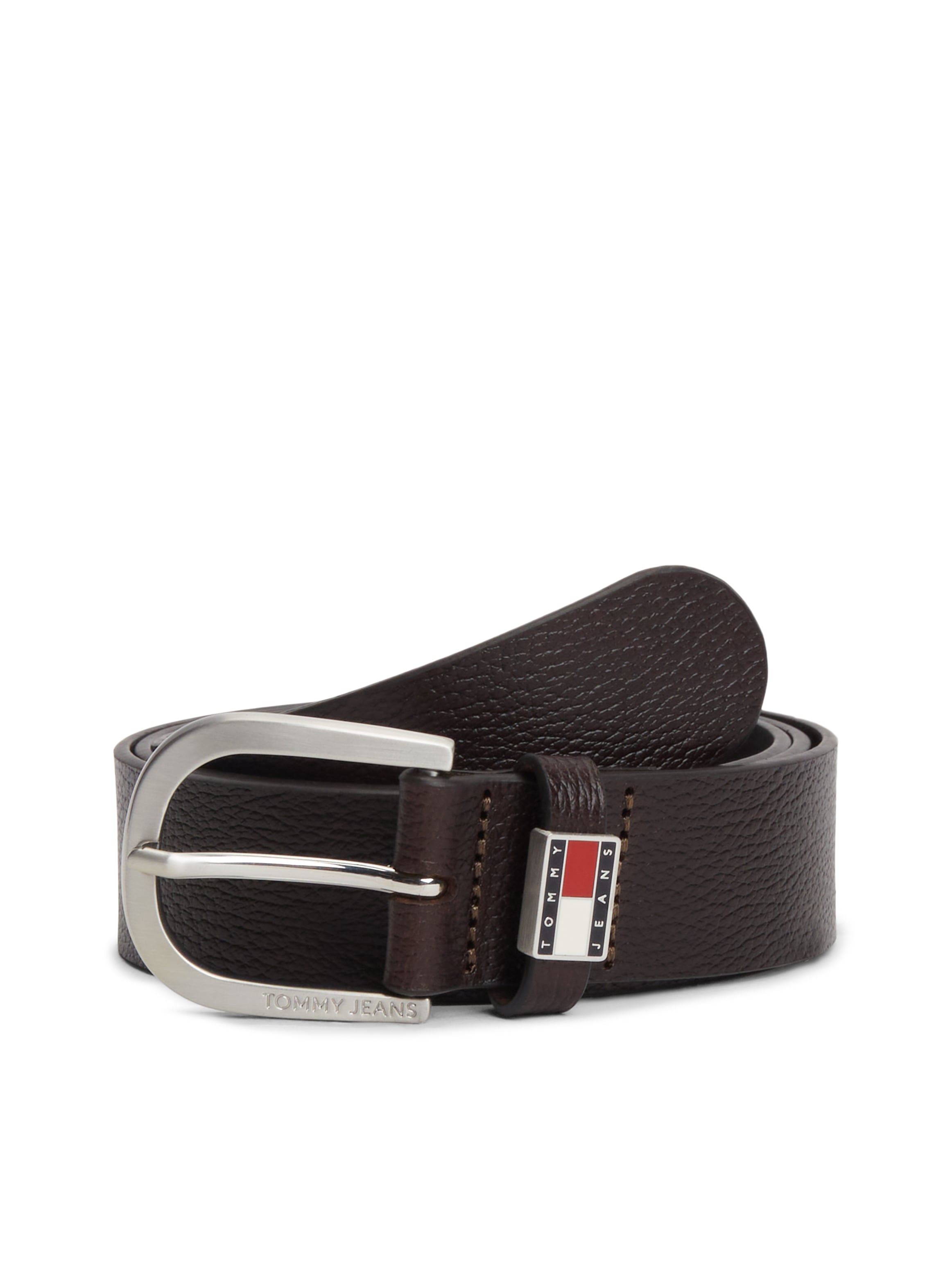 Tommy Jeans Ledergürtel »TJM RYAN 3.5« Grössenverstellbar mit genarbtem Finish