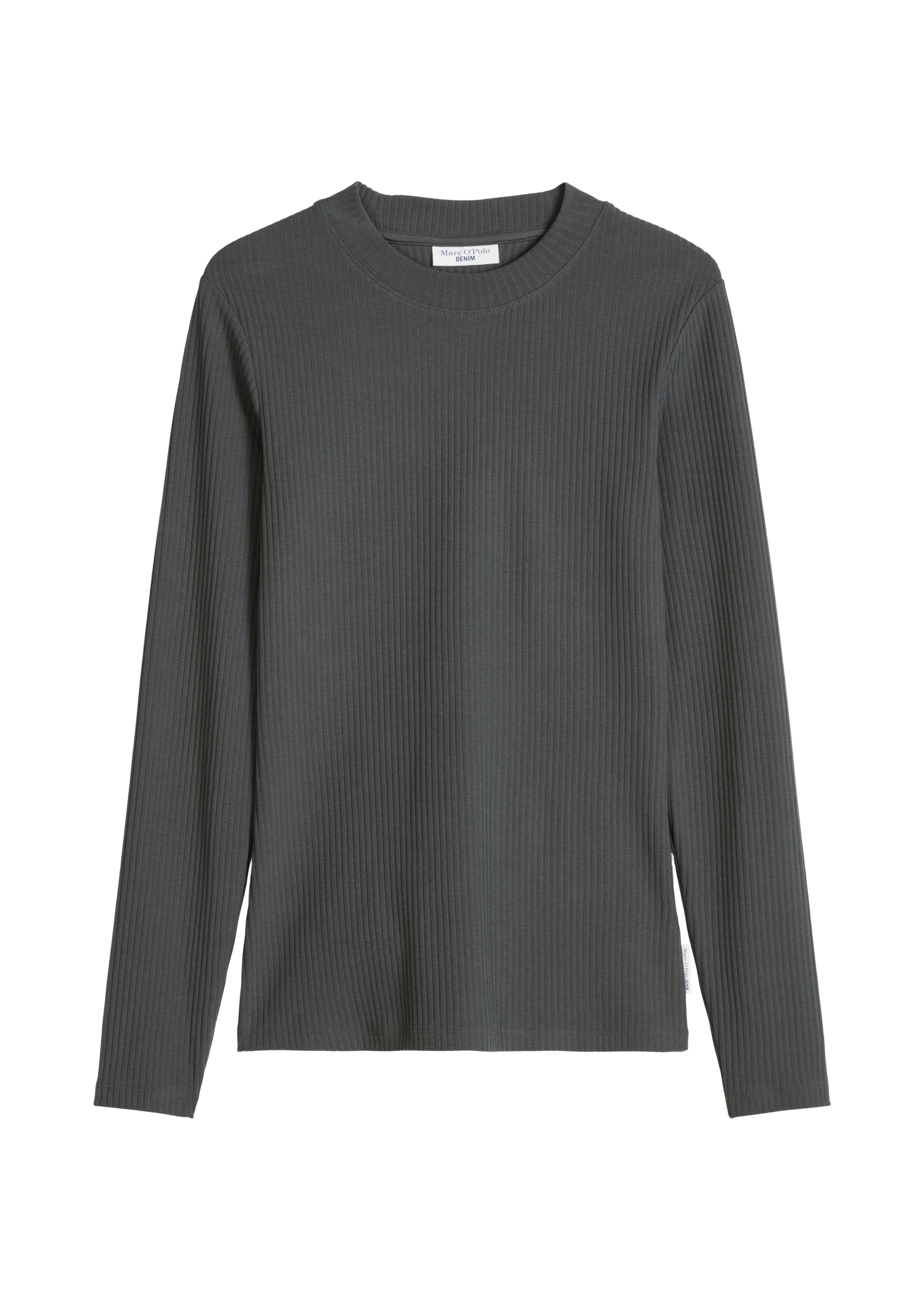 Marc O'Polo DENIM T-shirt à manches longues en jersey côtelé, coupe slim