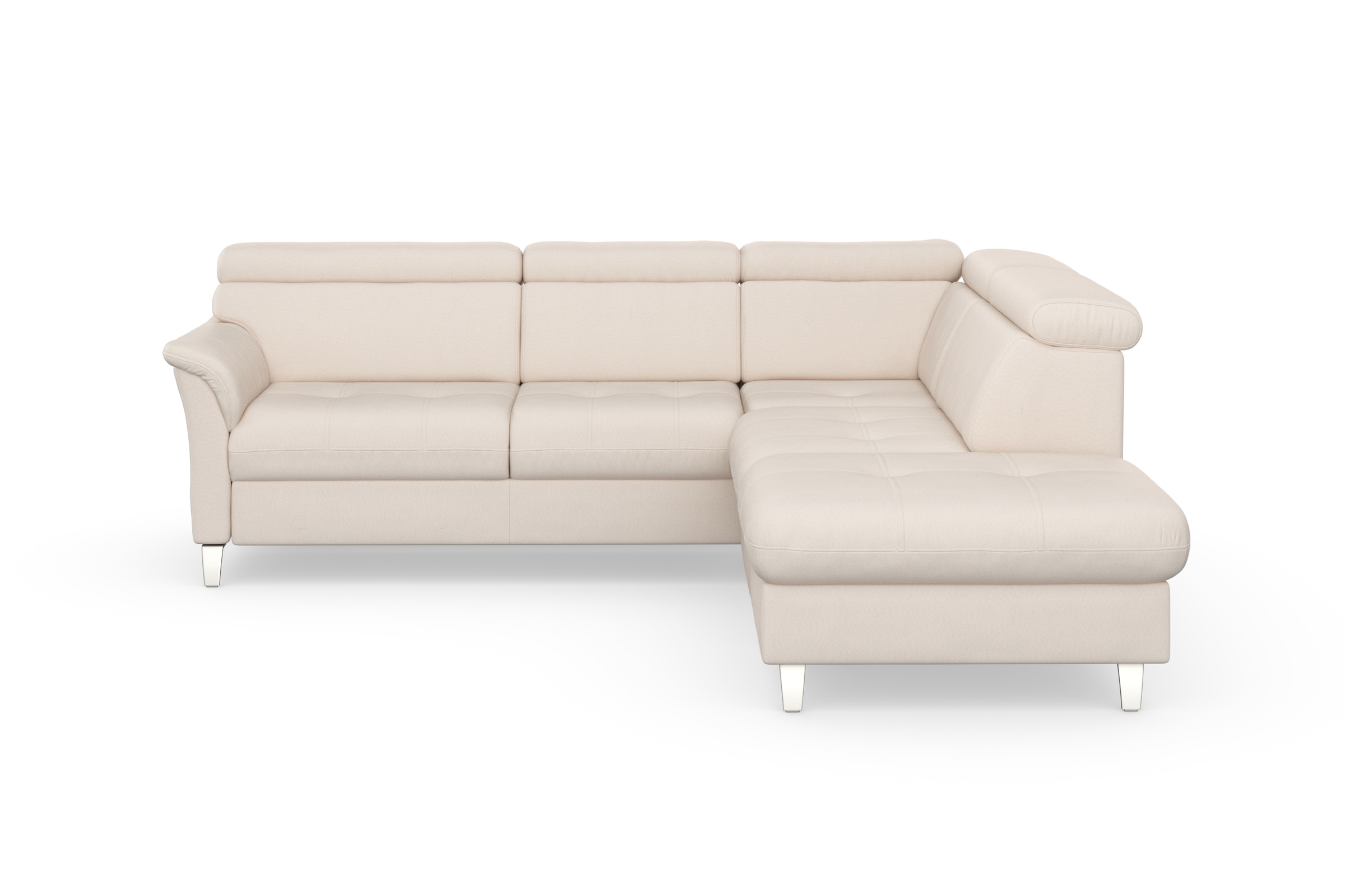 sit&more Canapé d'angle »Marano L-Form« inklusive Kopfteilverstellung, wahlweise mit Bettfunktion, Bettkasten