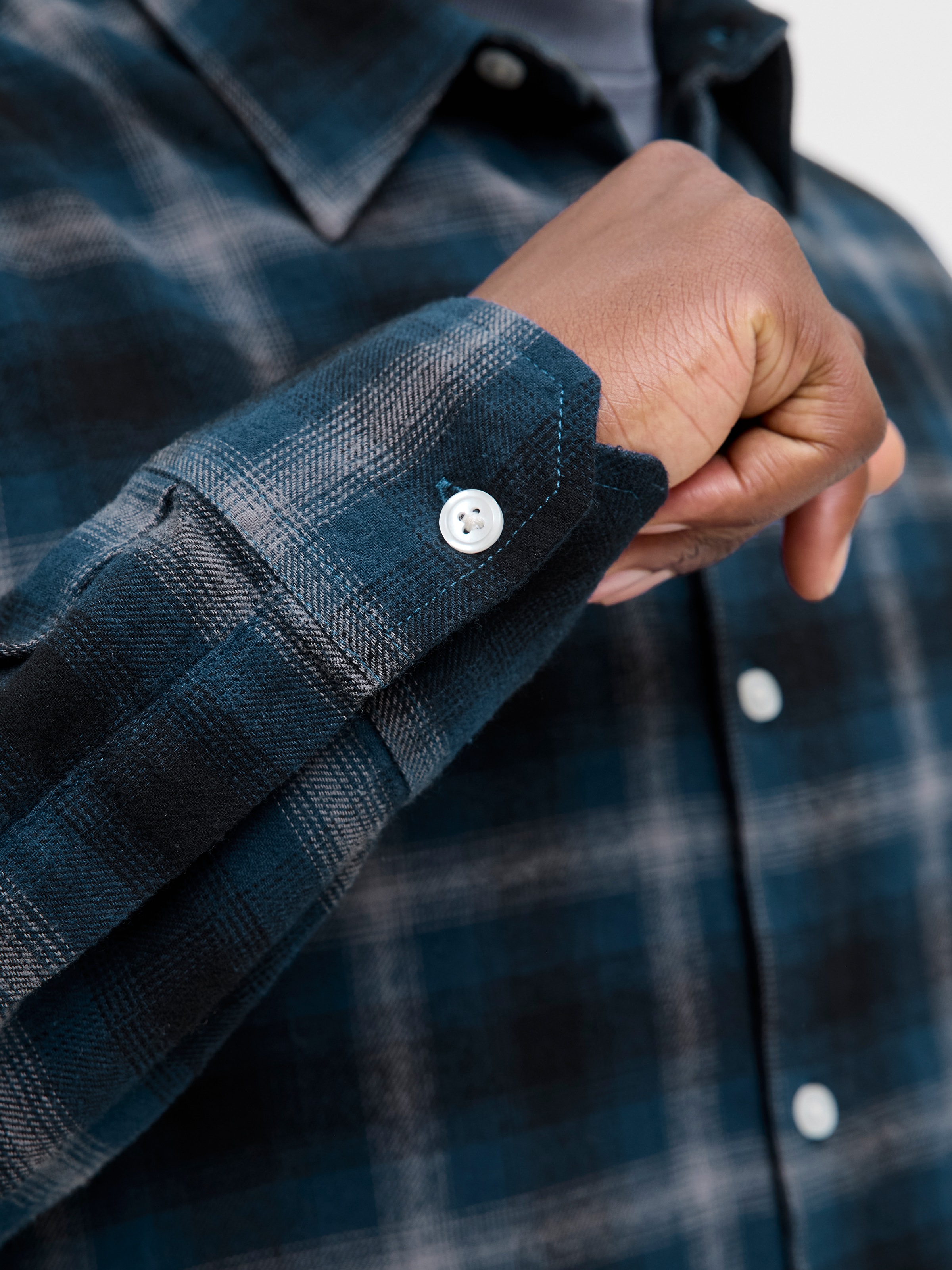 Jack & Jones Langarmhemd »JCOCOVER CHECKED FLANNEL SHIRT LS«