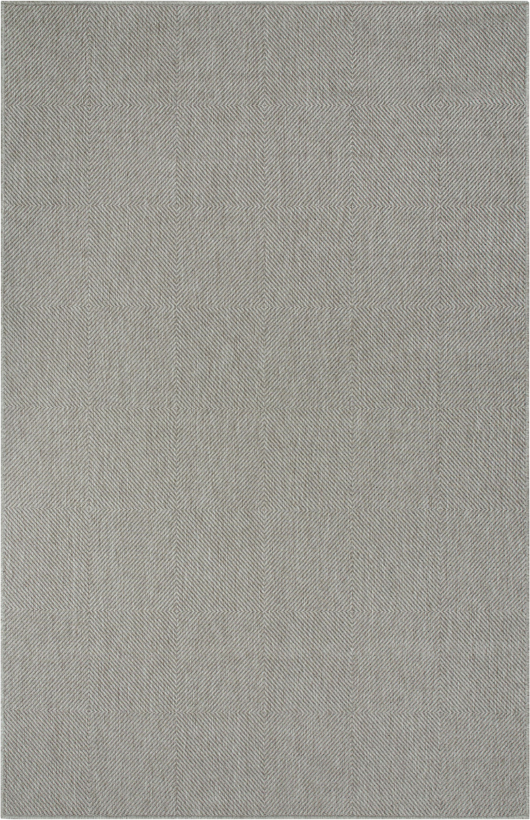 GOODproduct Tapis »Anna, auch als Läufer erhältlich« Rectangulaire 3 mm Höhe adapté intérieur et extérieur, aspect sisal, résistant aux intempéries et aux UV