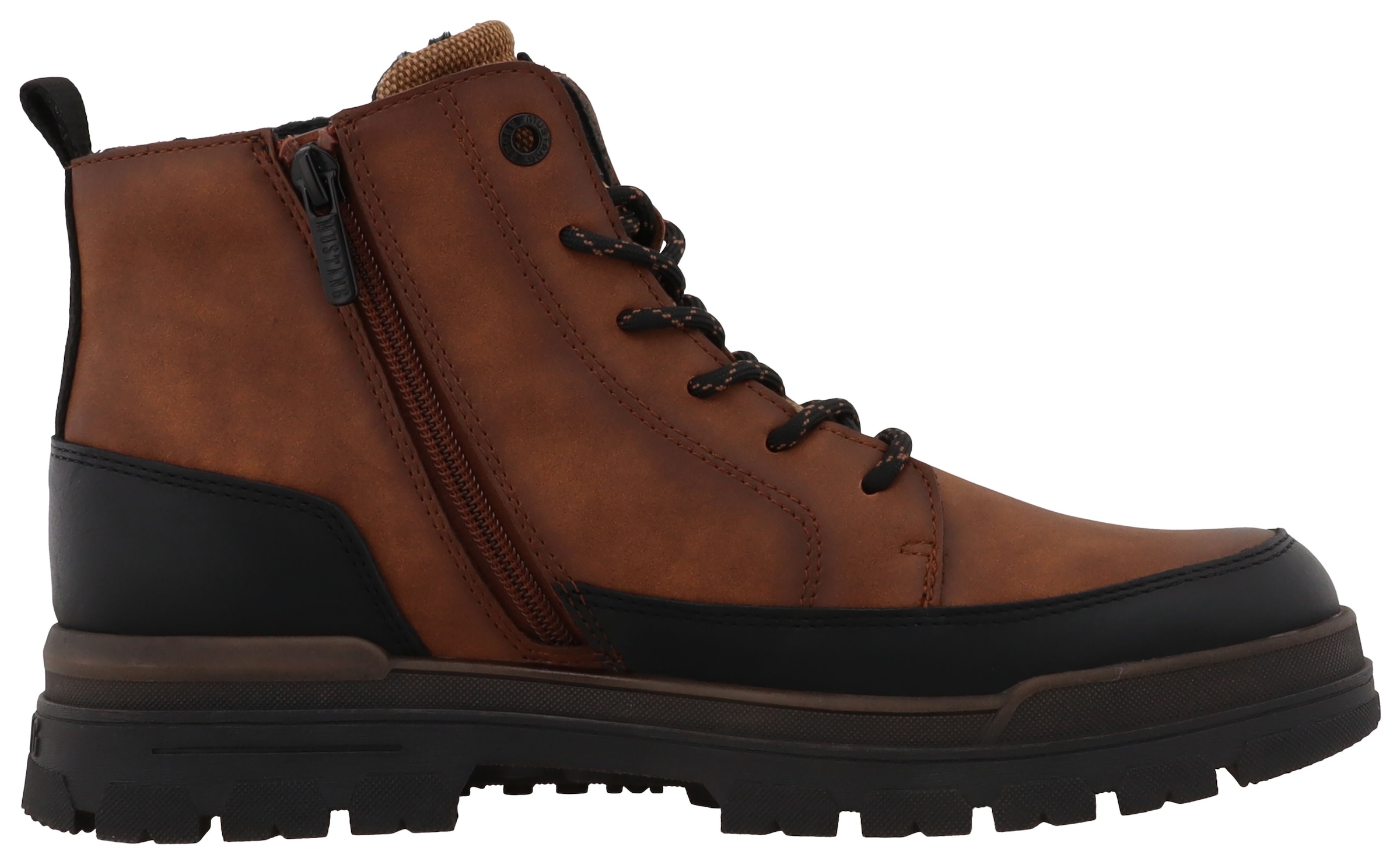 Mustang Shoes Bottes d'hiver »Peppin«  bottines à lacets, bottines de trekking avec équipement TEX