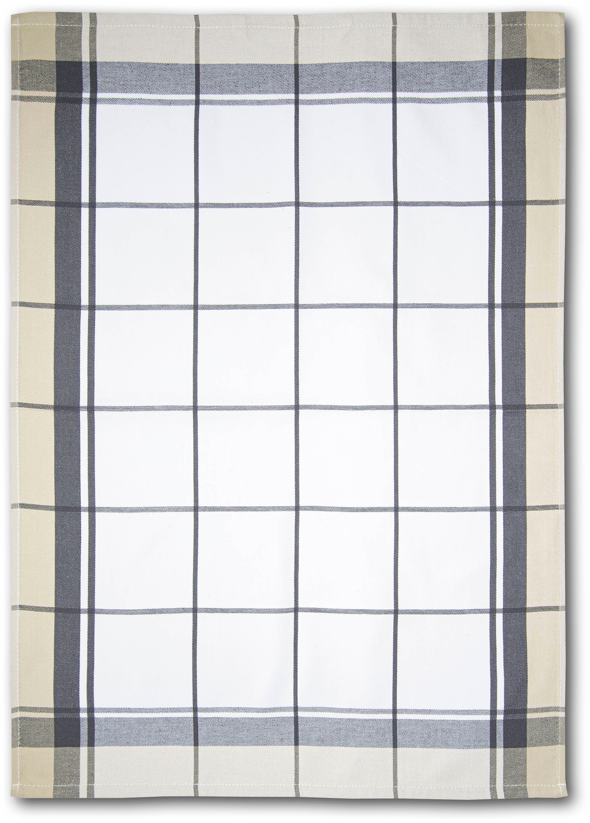 Dyckhoff Chiffon à vaisselle »KARO, Masse je Tuch ca. 50x70 cm, aus 100% Baumwolle« mit drei verschiedenen Motiven