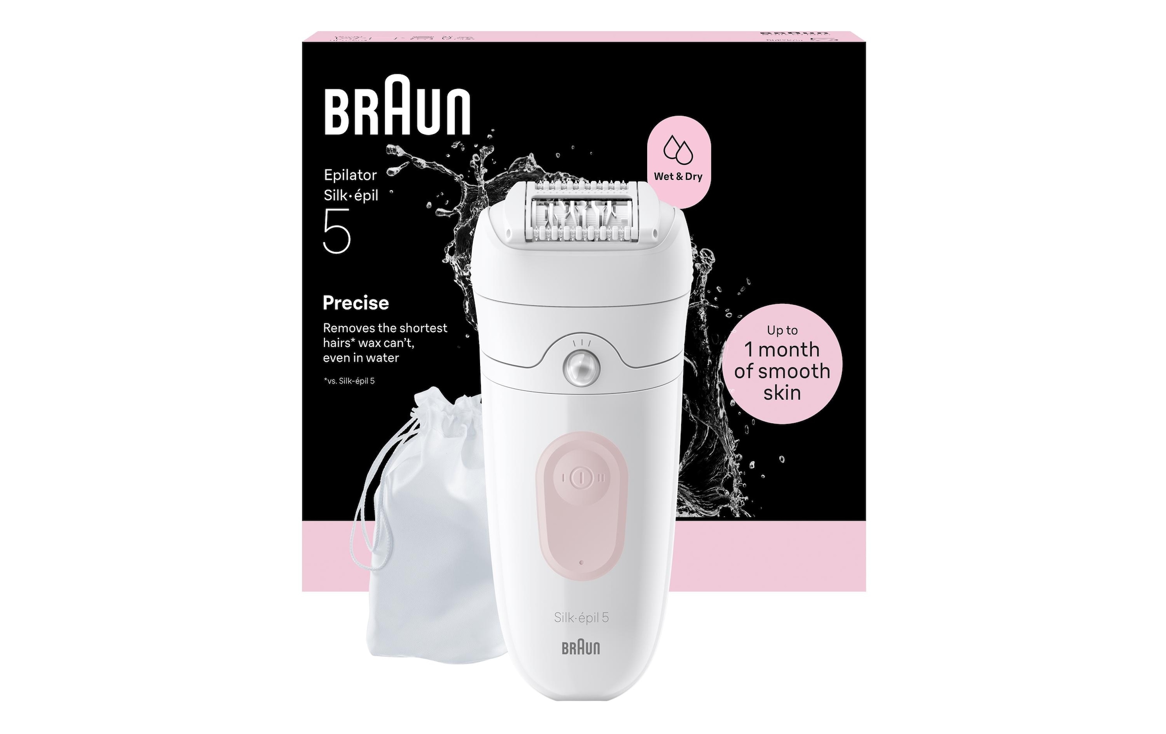 Braun Épilateur »Silk-épil 5 SE5-011« Wet & Dry, Einfache Haarentfernung, Langanhaltend glatte Haut