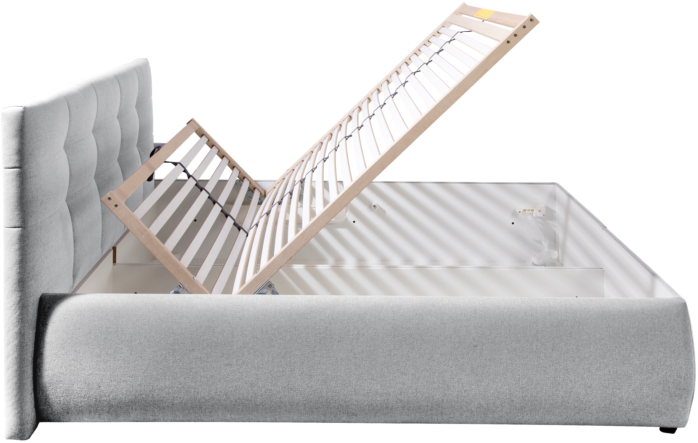 Maintal Lit rembourré »Felsental« inklusive Bettkasten, in H2, H3 & H4 erhältlich