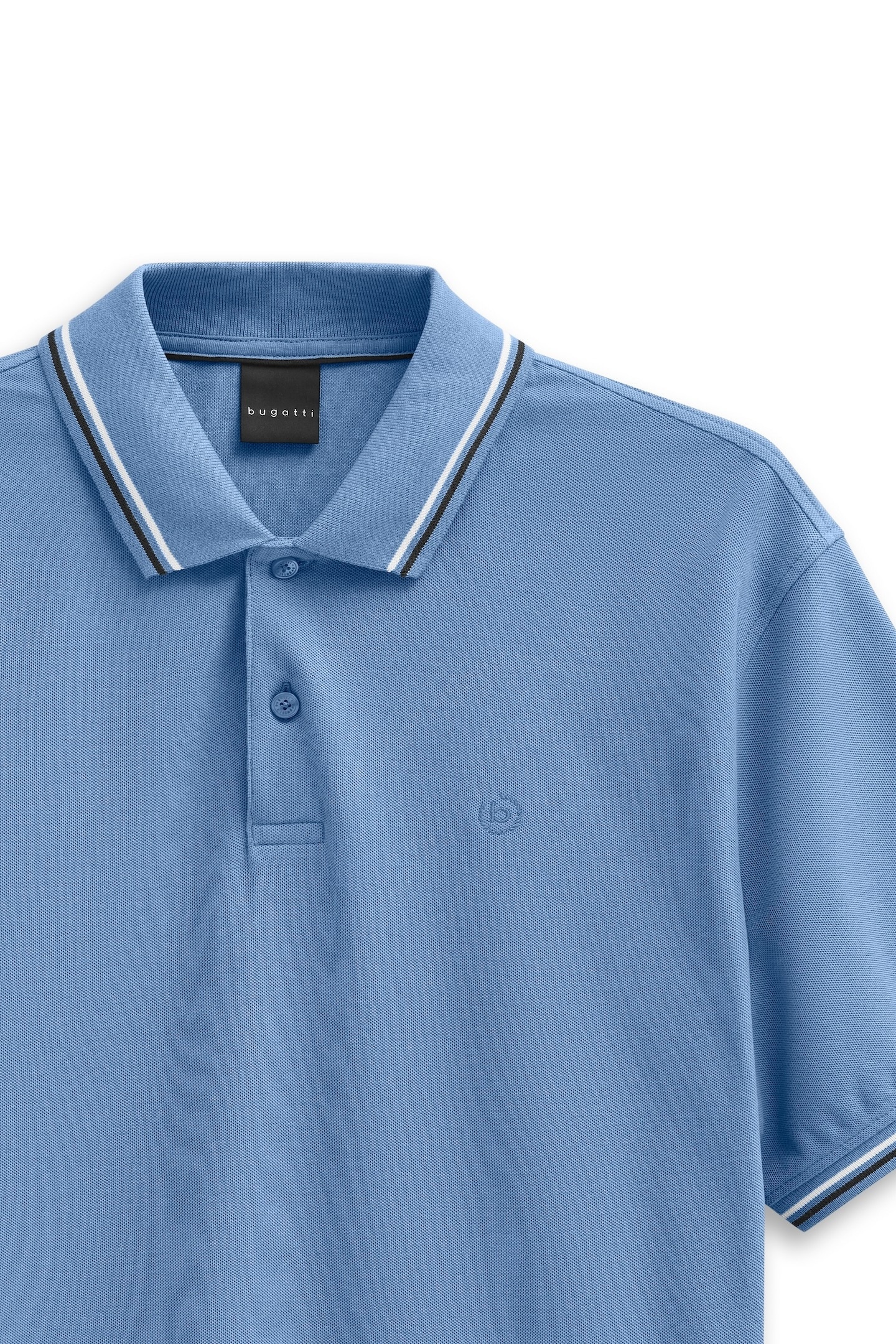 bugatti Polo »Modern Fit« Basic Essential aus Baumwolle
