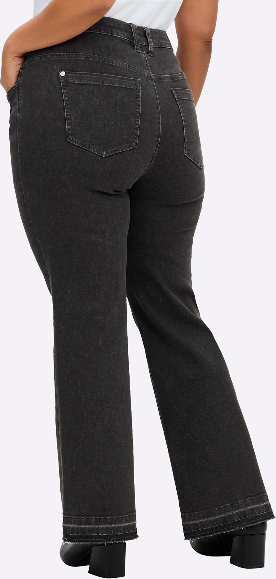 Sheego Bootcut-Jeans 1 Stk. tlg.