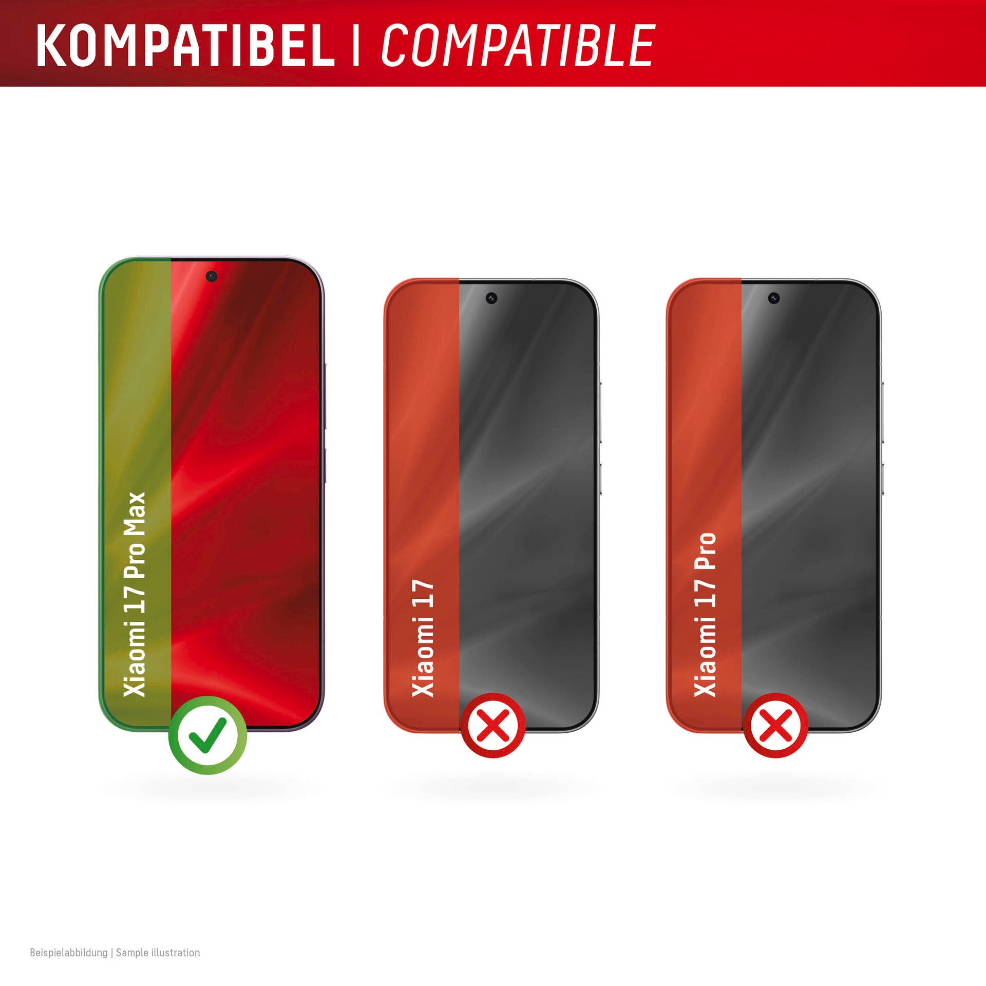 Displex Displayschutzglas »Smart Glass - Ultra-Dünn Unzerbrechlich Unsichtbar« für Xiaomi 17 Pro Max Displayschutzfolie, Schutzfolie, Bildschirmschutz, kratz- & stossfest