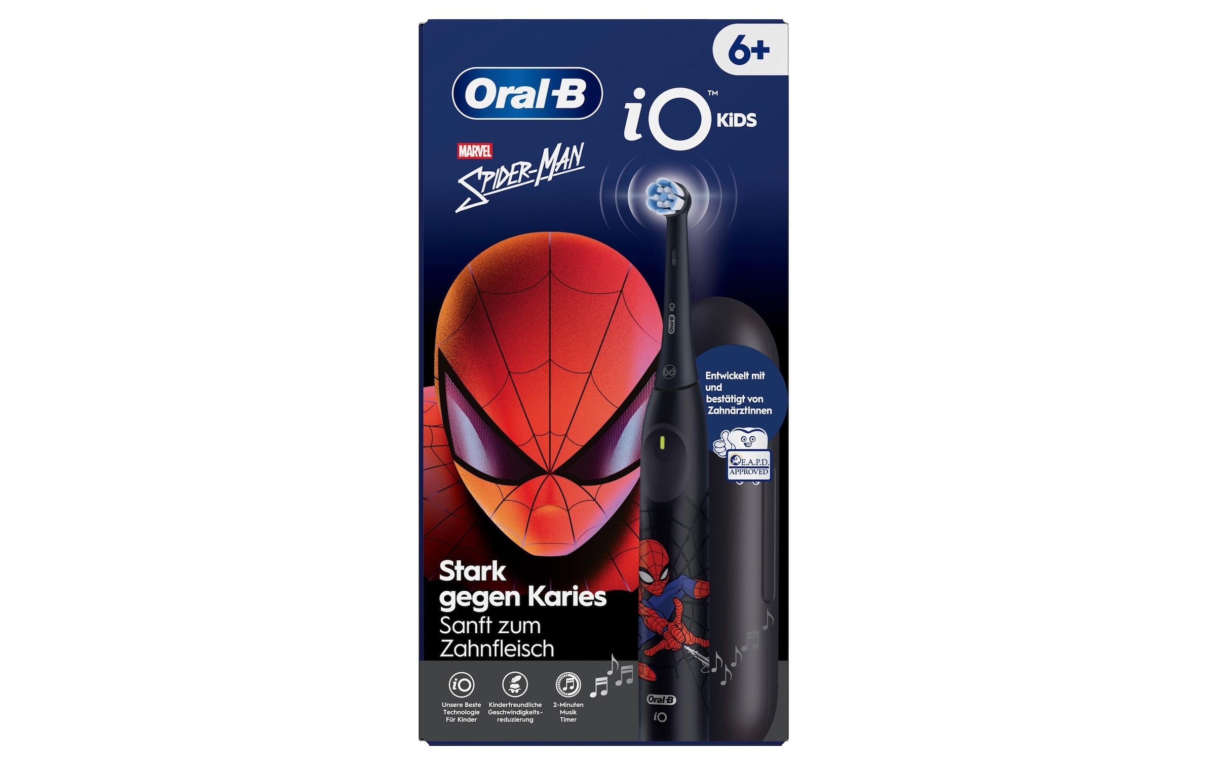 Oral-B Brosse à dents électrique pour enfants »iO Kids 6+ Marvel Spiderman«