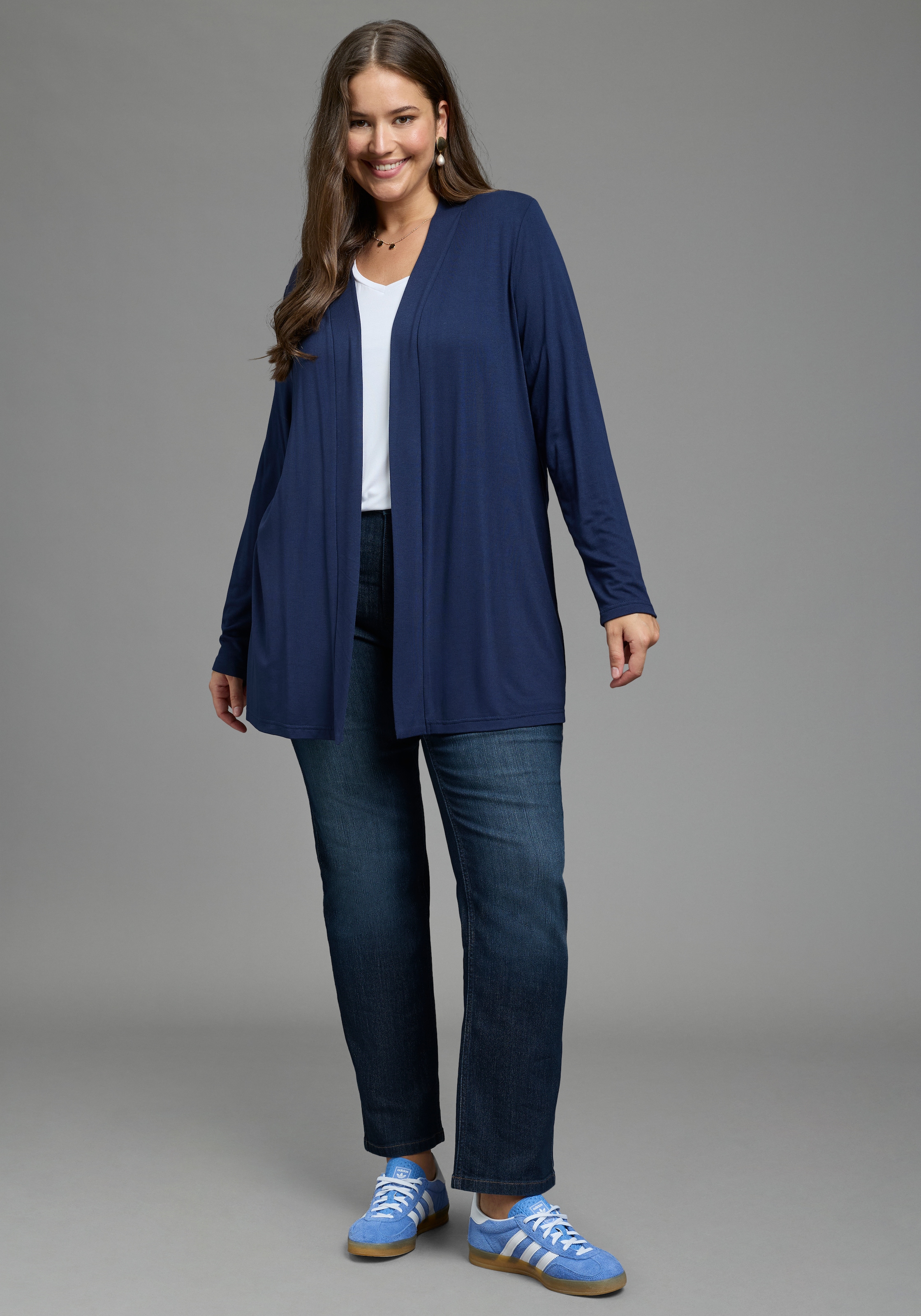 Laura Scott CURVE Jeans droit »Grosse Grössen« coupe droite, jambe droite, taille haute