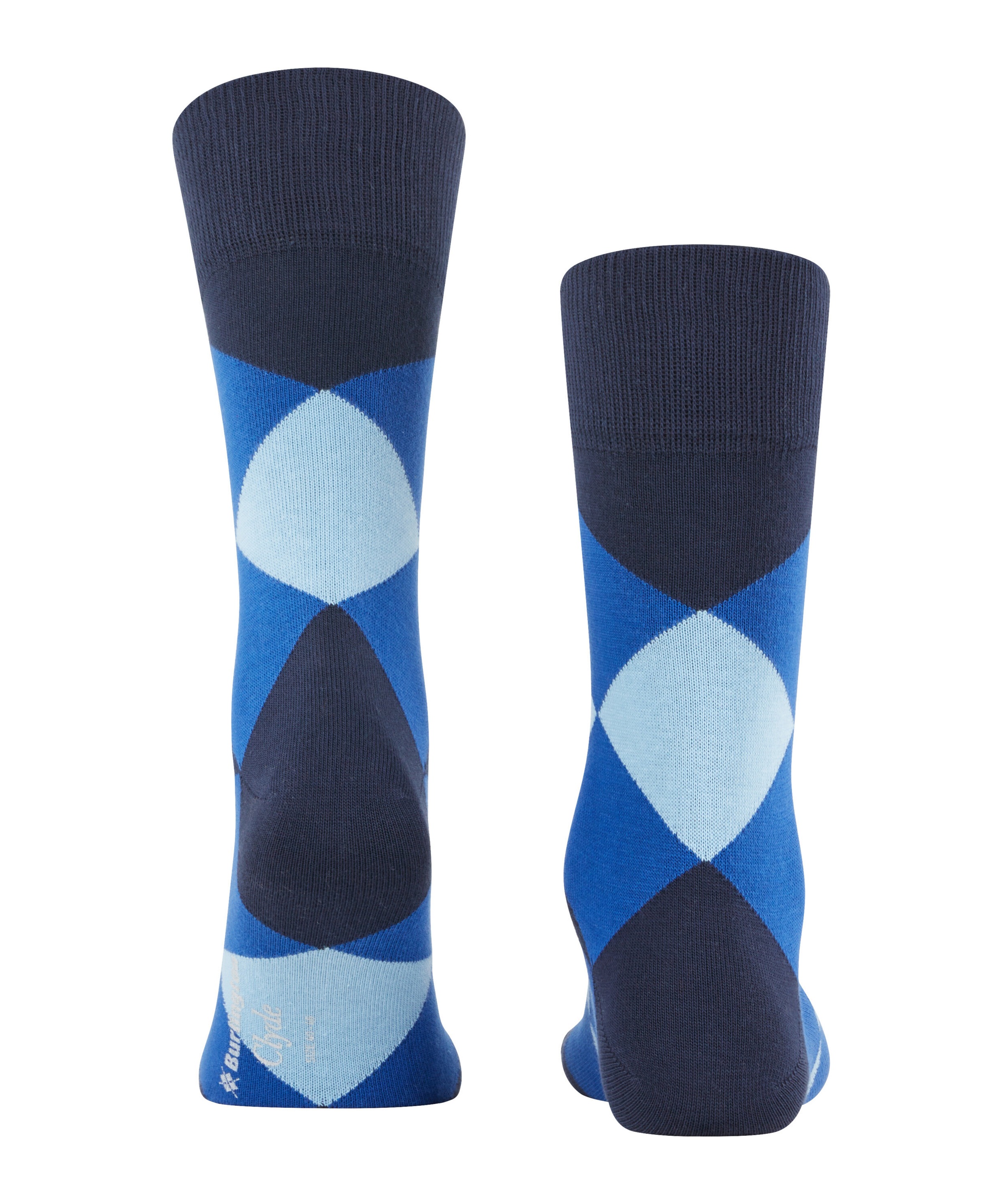 Burlington Chaussettes »Clyde« Taille unique 40-46, motif Argyle moderne, clip Burlington